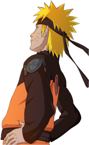 Naruto Uzumaki profilposering Bakgrunner