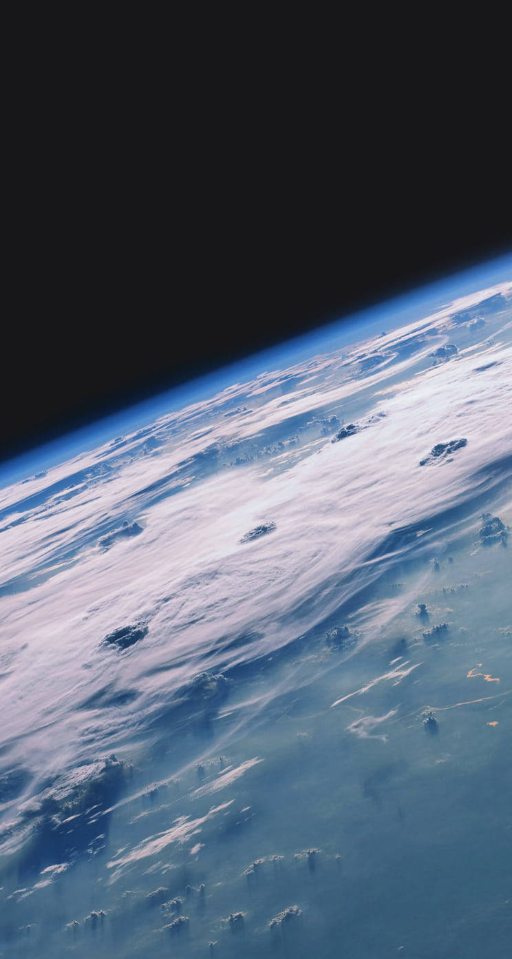 NASA iPhone Storm fra verdensrommet Bakgrunner