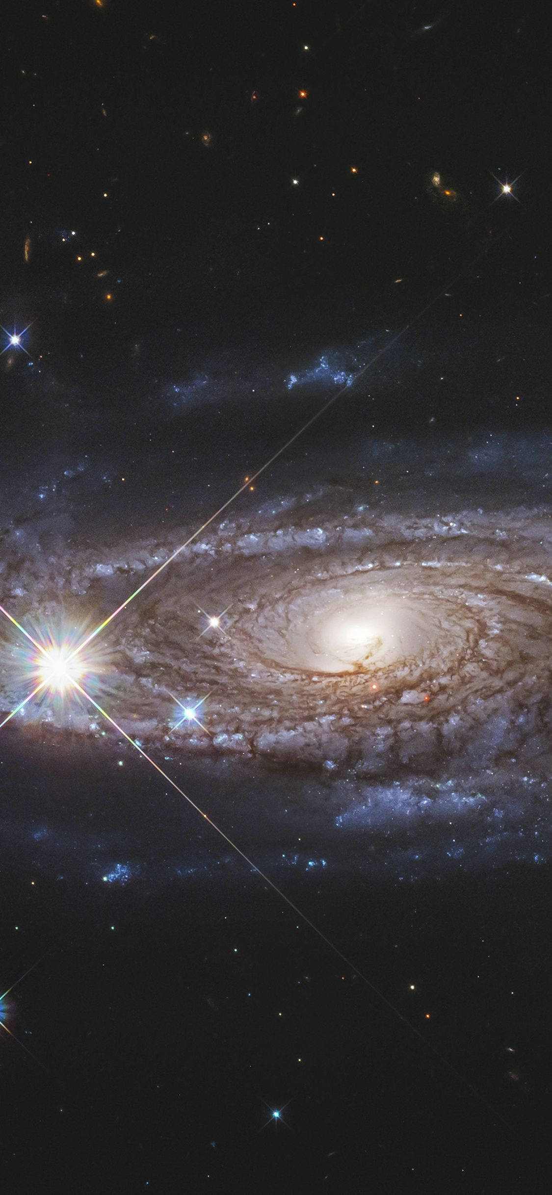 NASA iPhone Strålende Galakse Bakgrunner