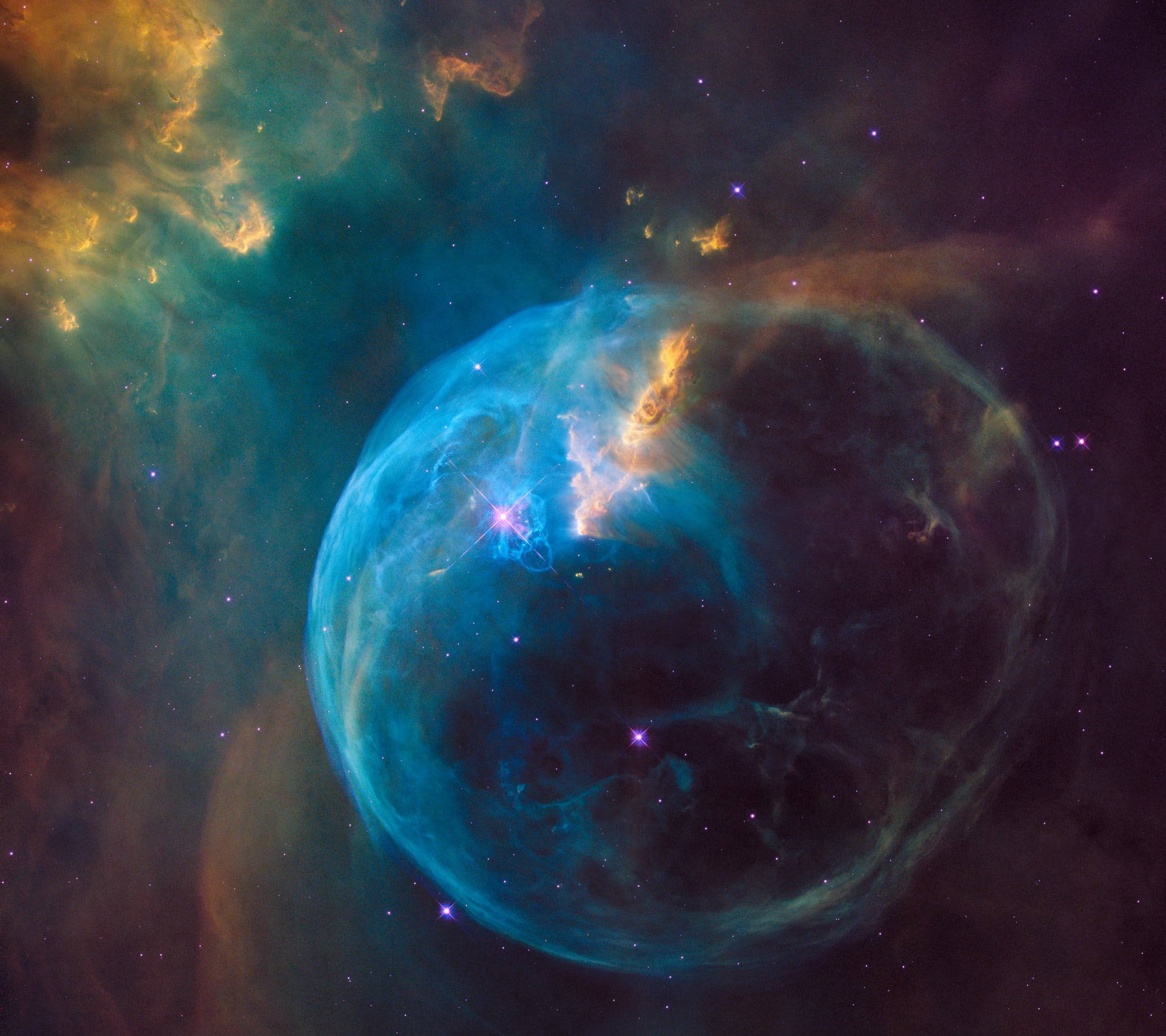 NASA iPhone Wolf-Rayet-stjerne Bakgrunner