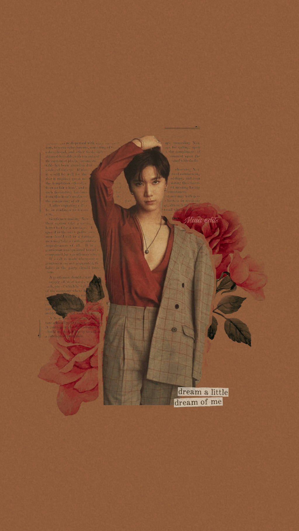 NCT Ten Beige Estetikk Bakgrunner