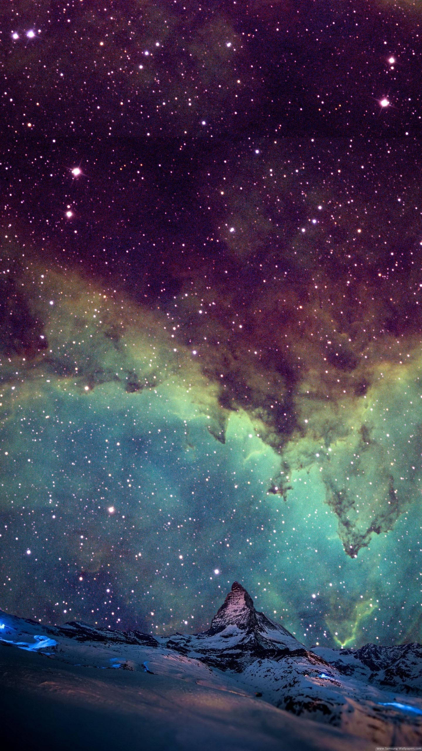 Nebula og galakse-telefon Bakgrunner