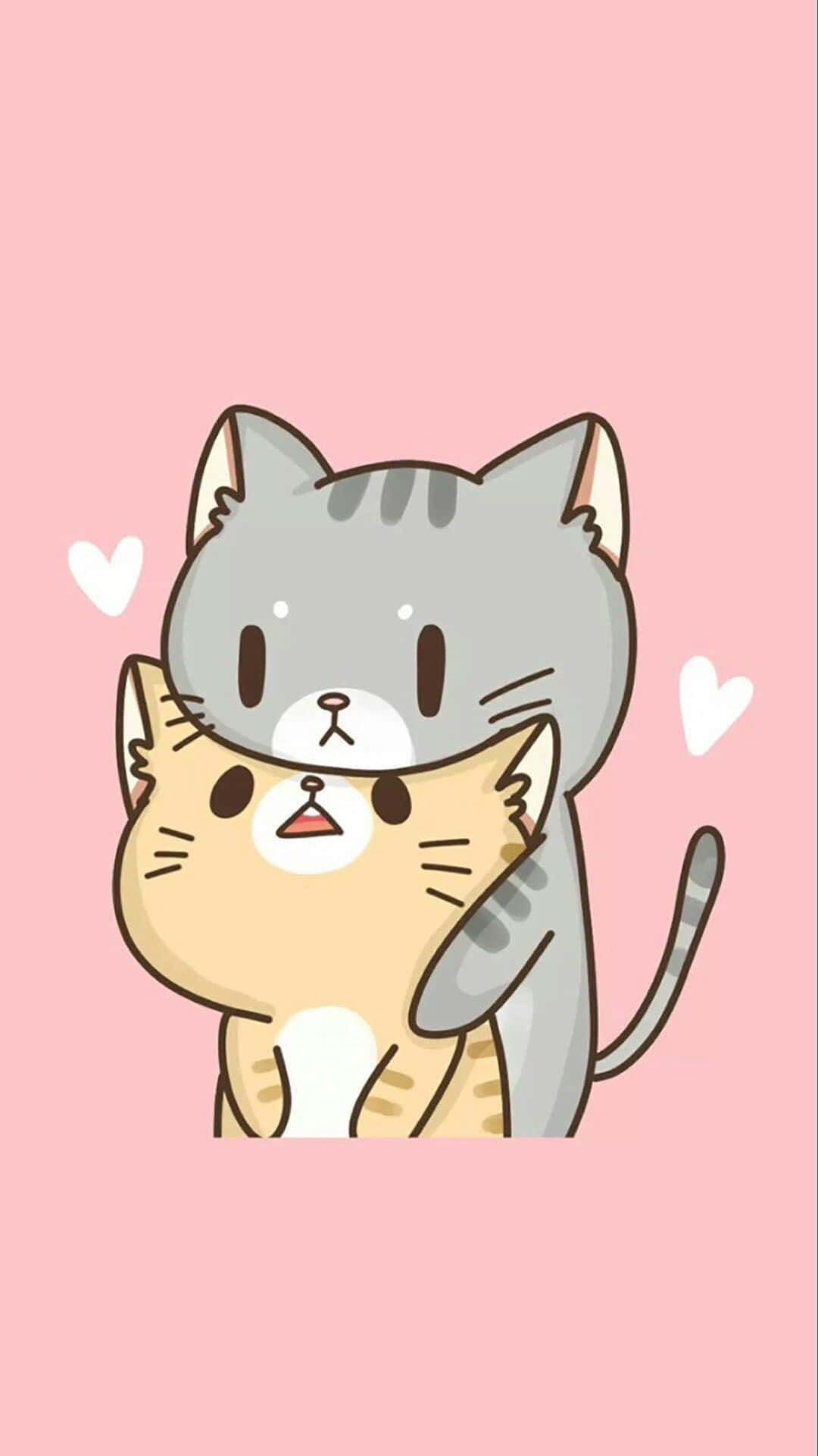 Neko Gato Kawaii Anime Katt Bakgrunner