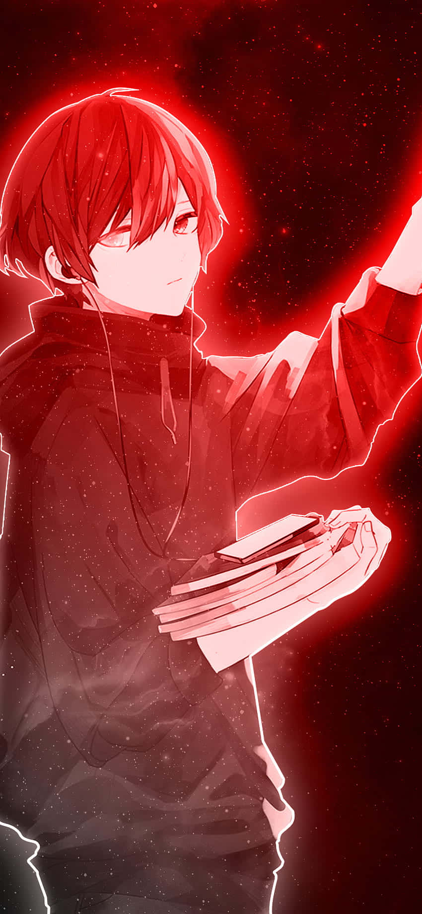 Neon Anime Izumi Miyamura Bakgrunner