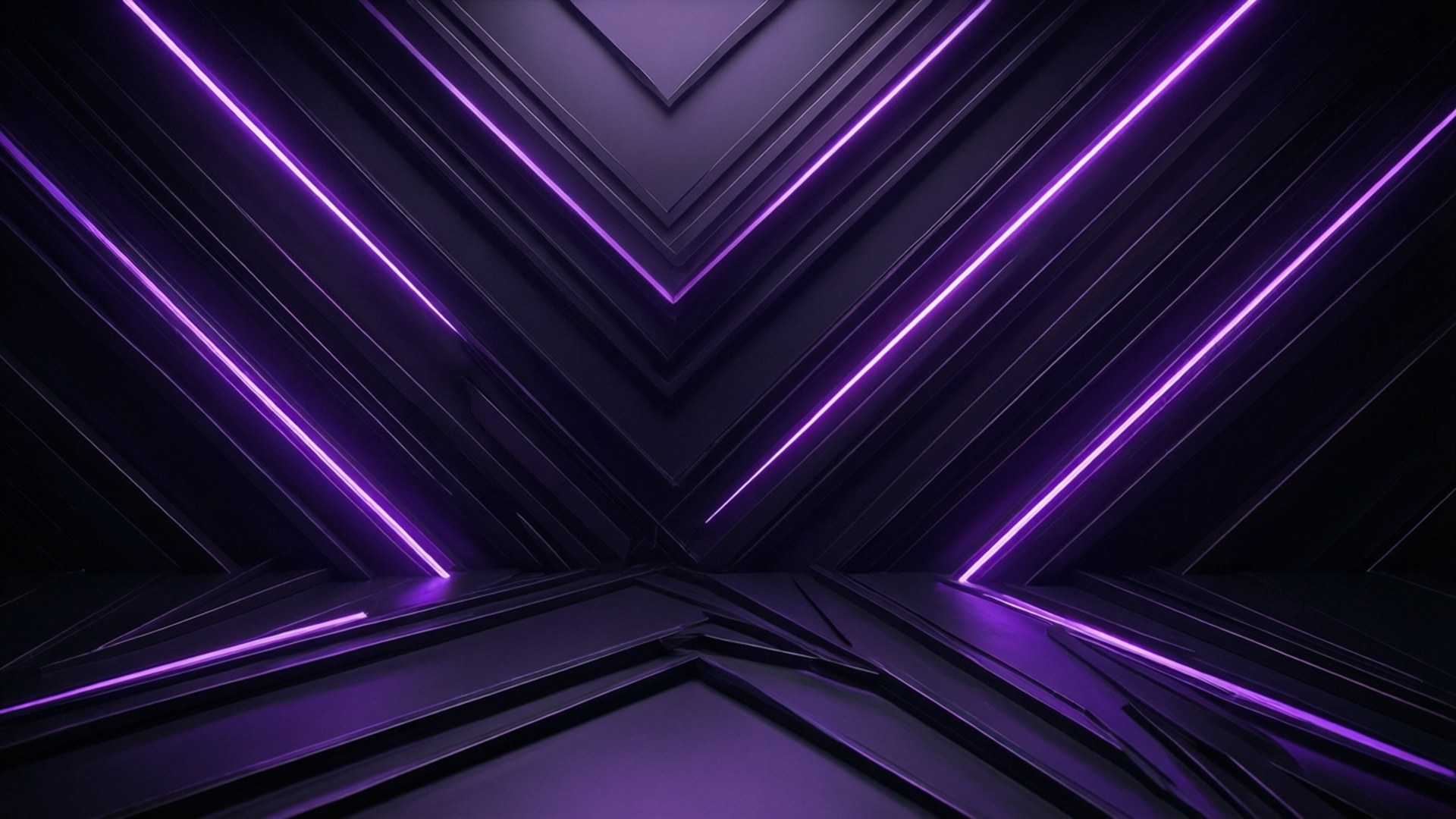 Neon Geometri Bakgrunner