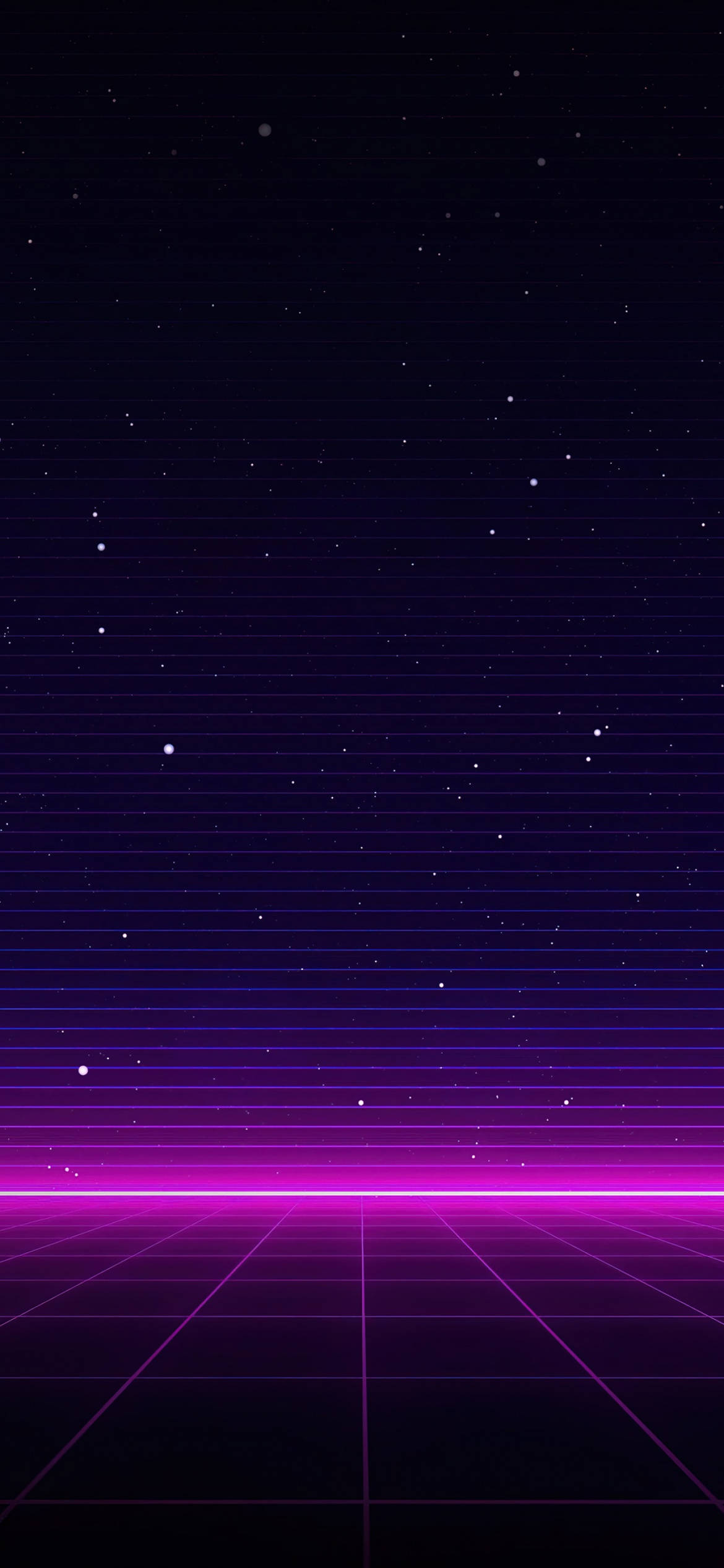 Neon lilla iPhone Galaxy-striper Bakgrunner