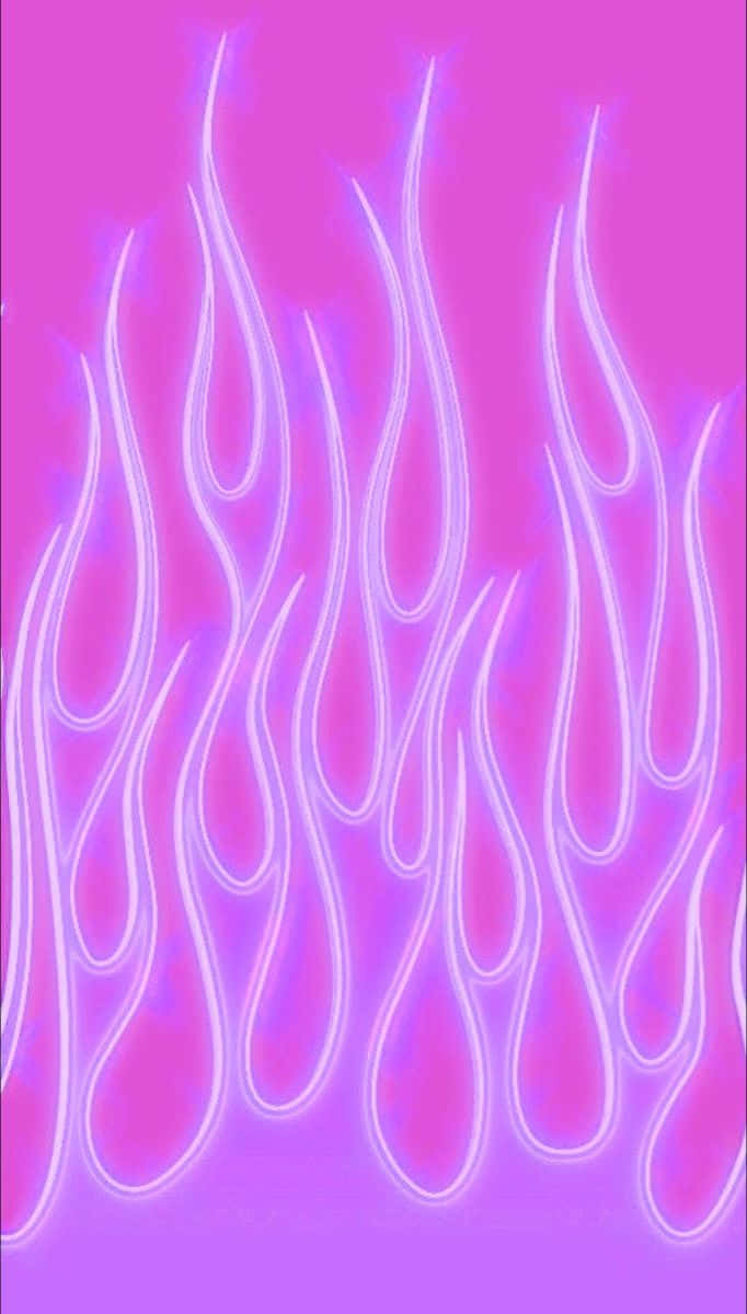 Neon rosa flammer Bakgrunner
