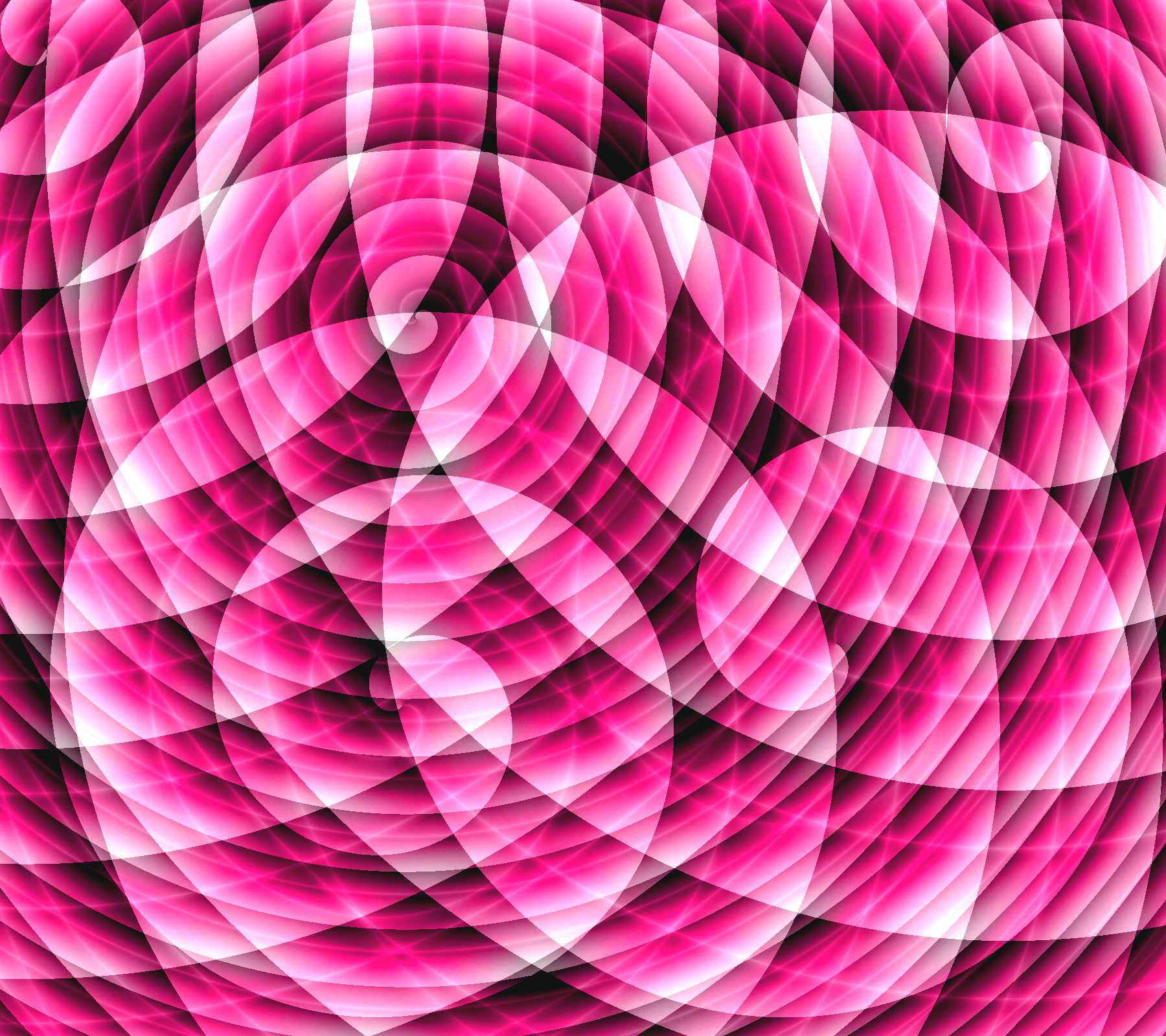 Neon rosa fraktalkunst Bakgrunner