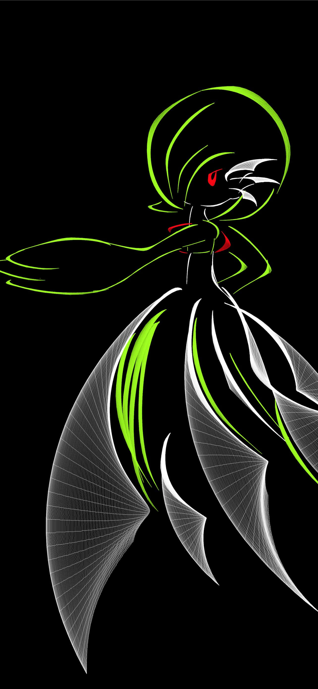 Neon Tsareena-kunstverk Bakgrunner