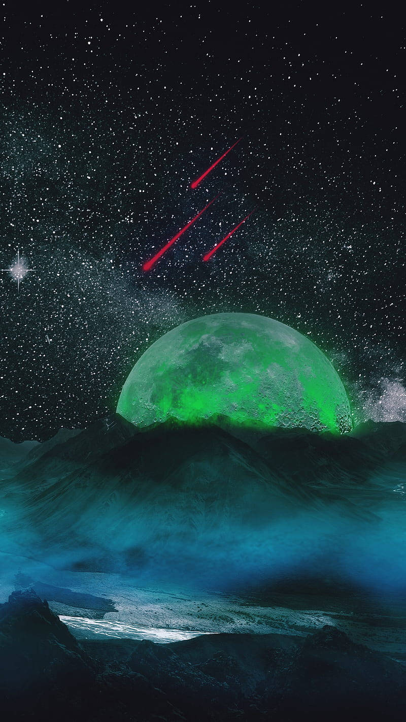 Neonmåne-meteoritter Bakgrunner