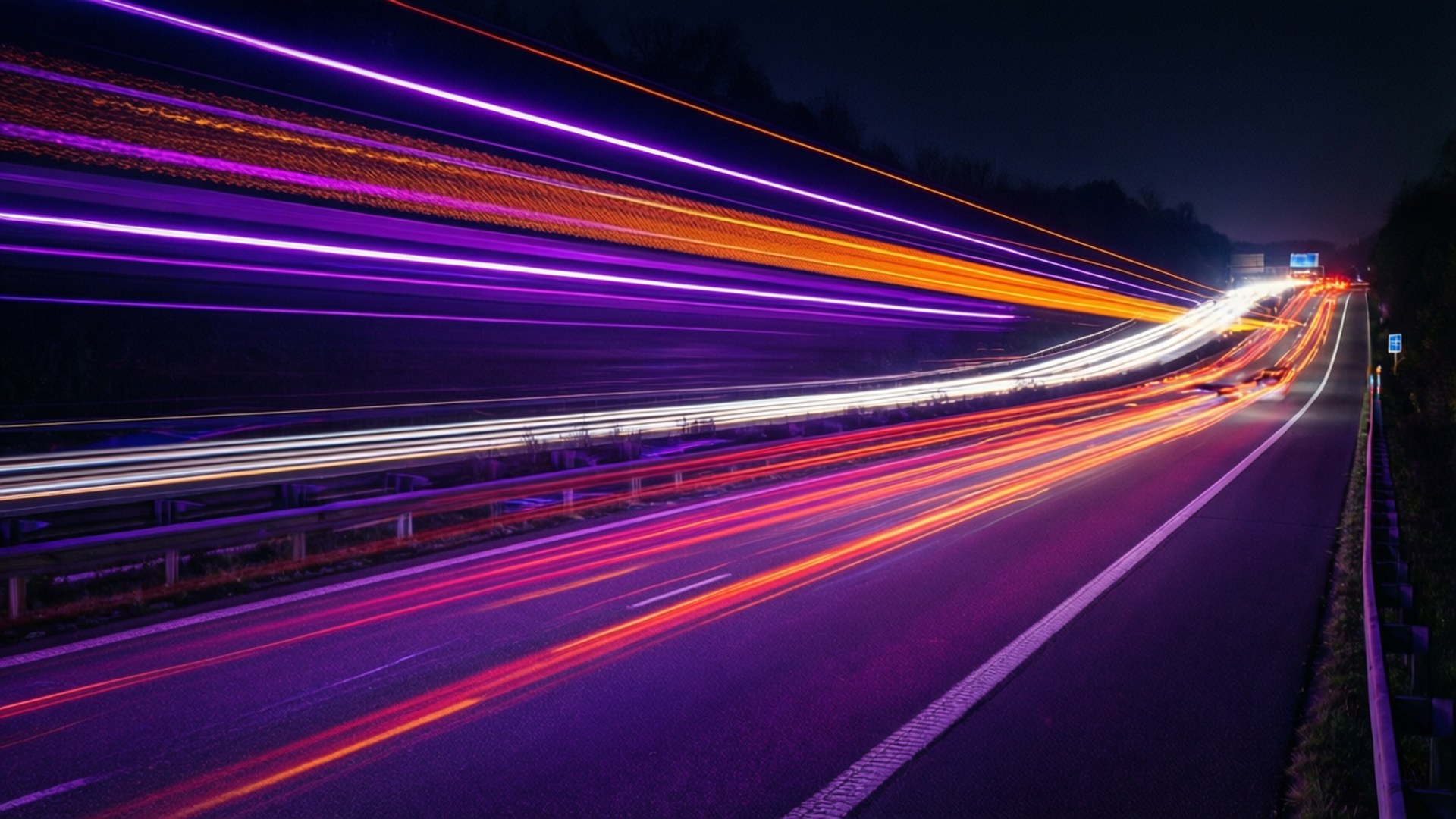 Neonmotorvei Bakgrunner