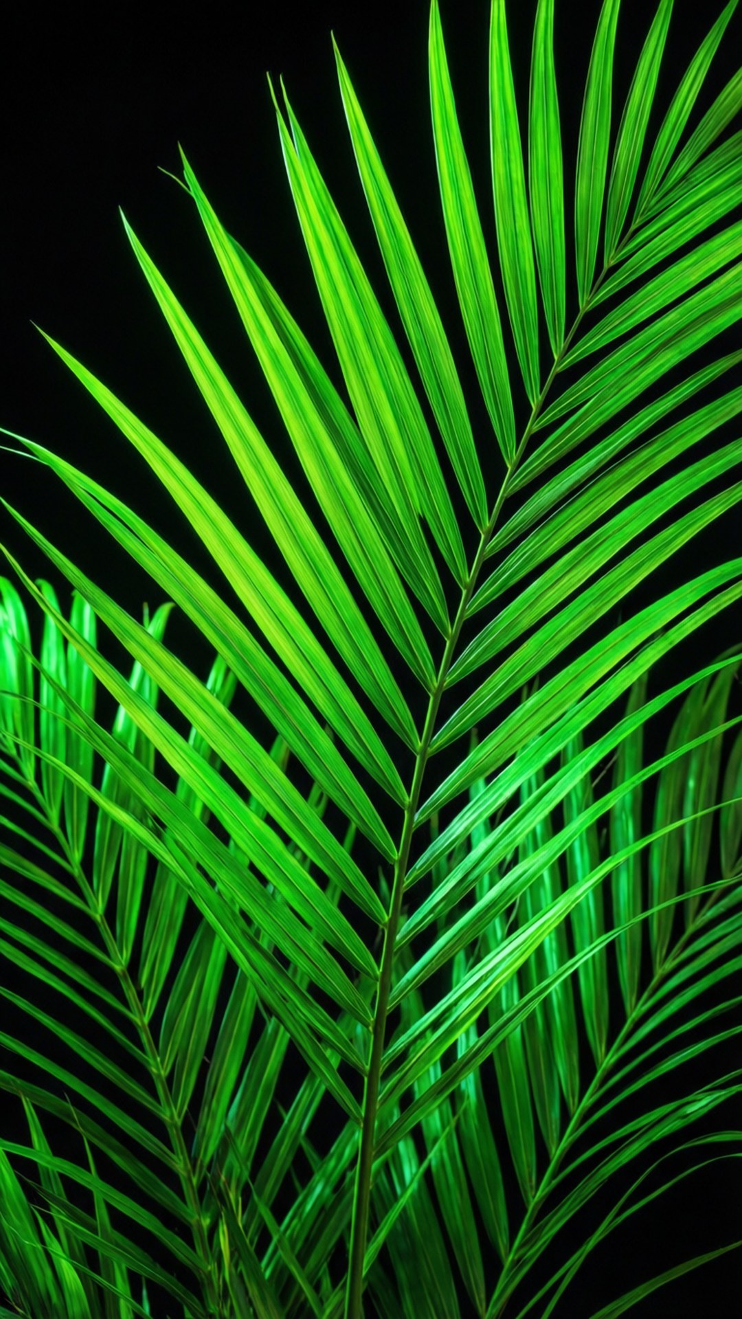Neonpalme Bakgrunner