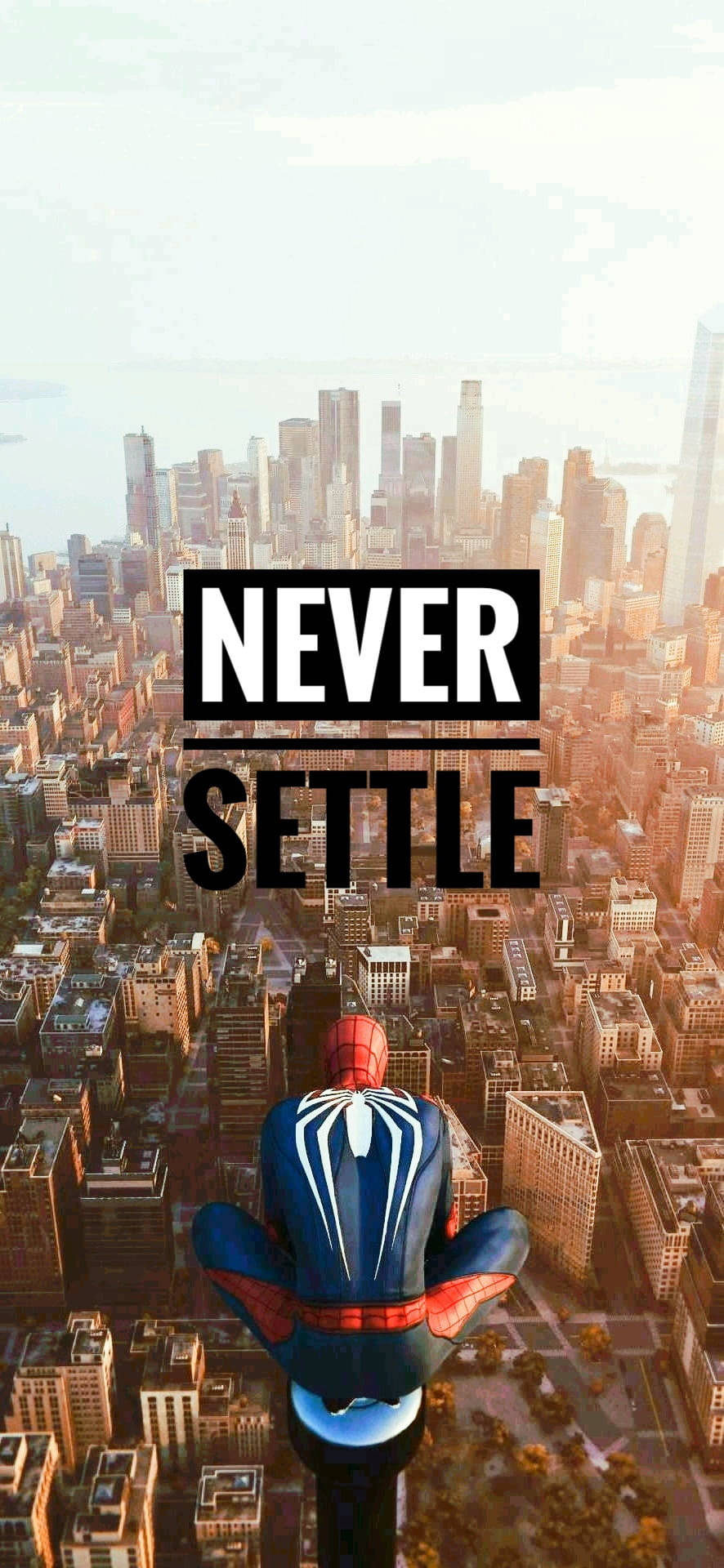 Never Settle New York-bakgrunn Bakgrunner
