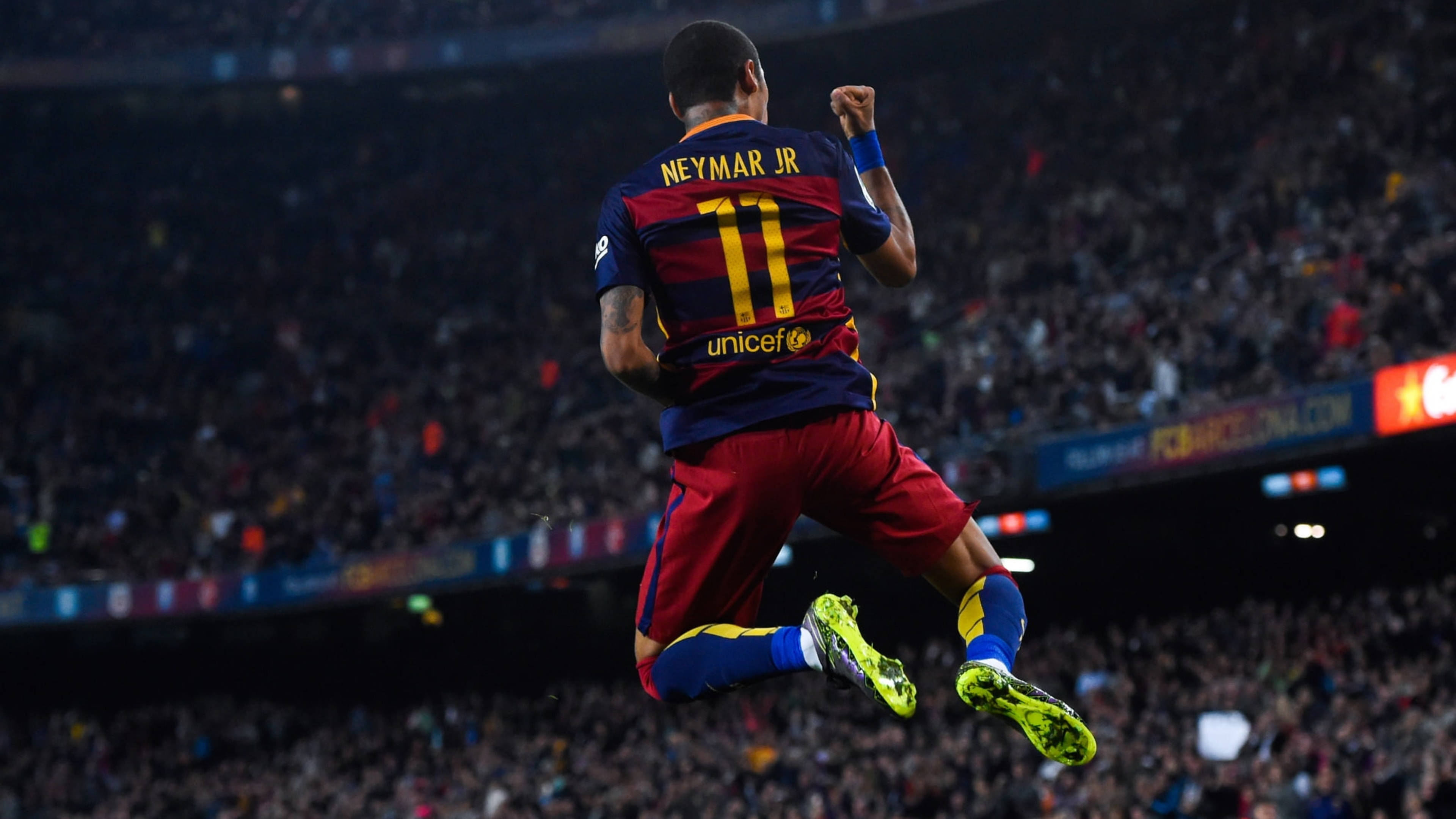 Neymar 4K hopper i triumf Bakgrunner