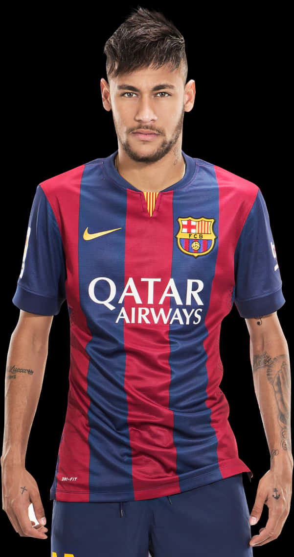 Neymar i FC Barcelona-drakt Bakgrunner