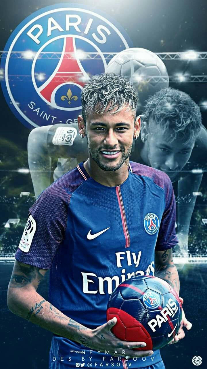 Sprek Neymar fan art bakgrunnsbilde.