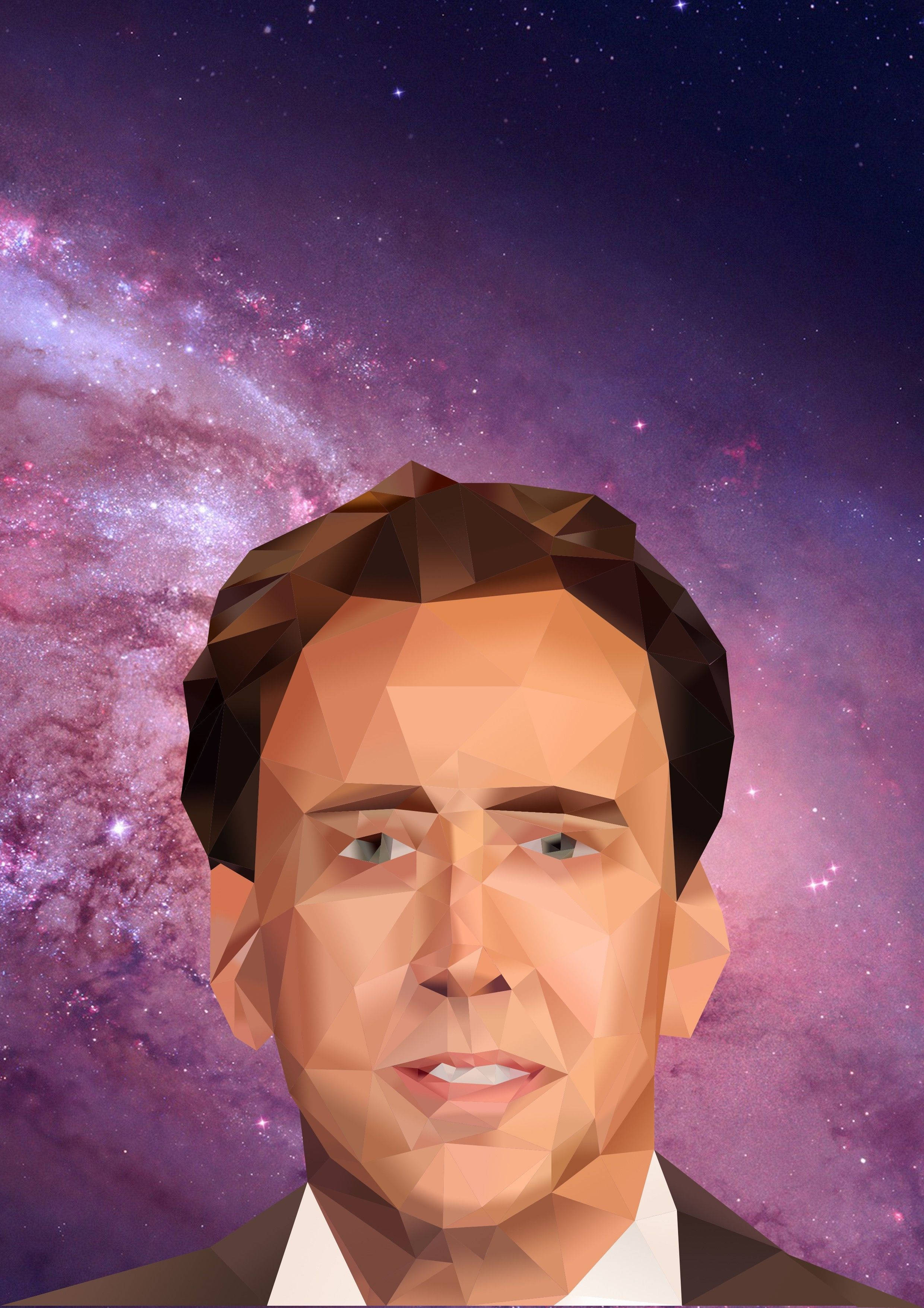 Nicolas Cage Når Lenger Enn Stjernene Bakgrunner