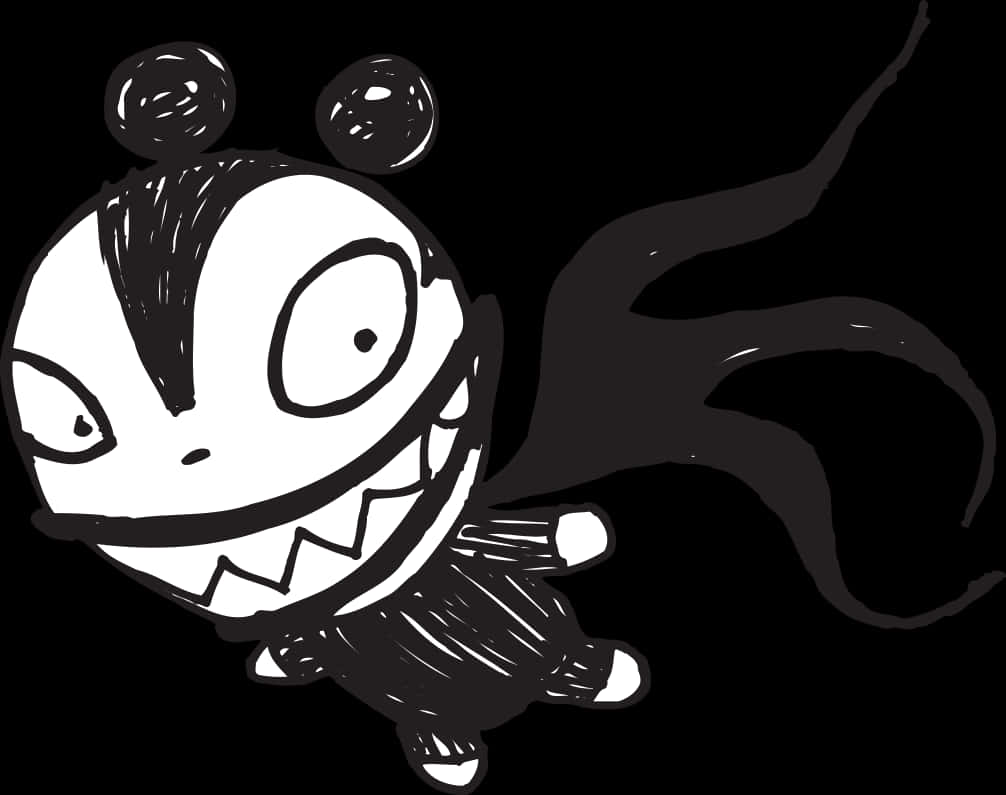 Nightmare Before Christmas karakterkunst Bakgrunner