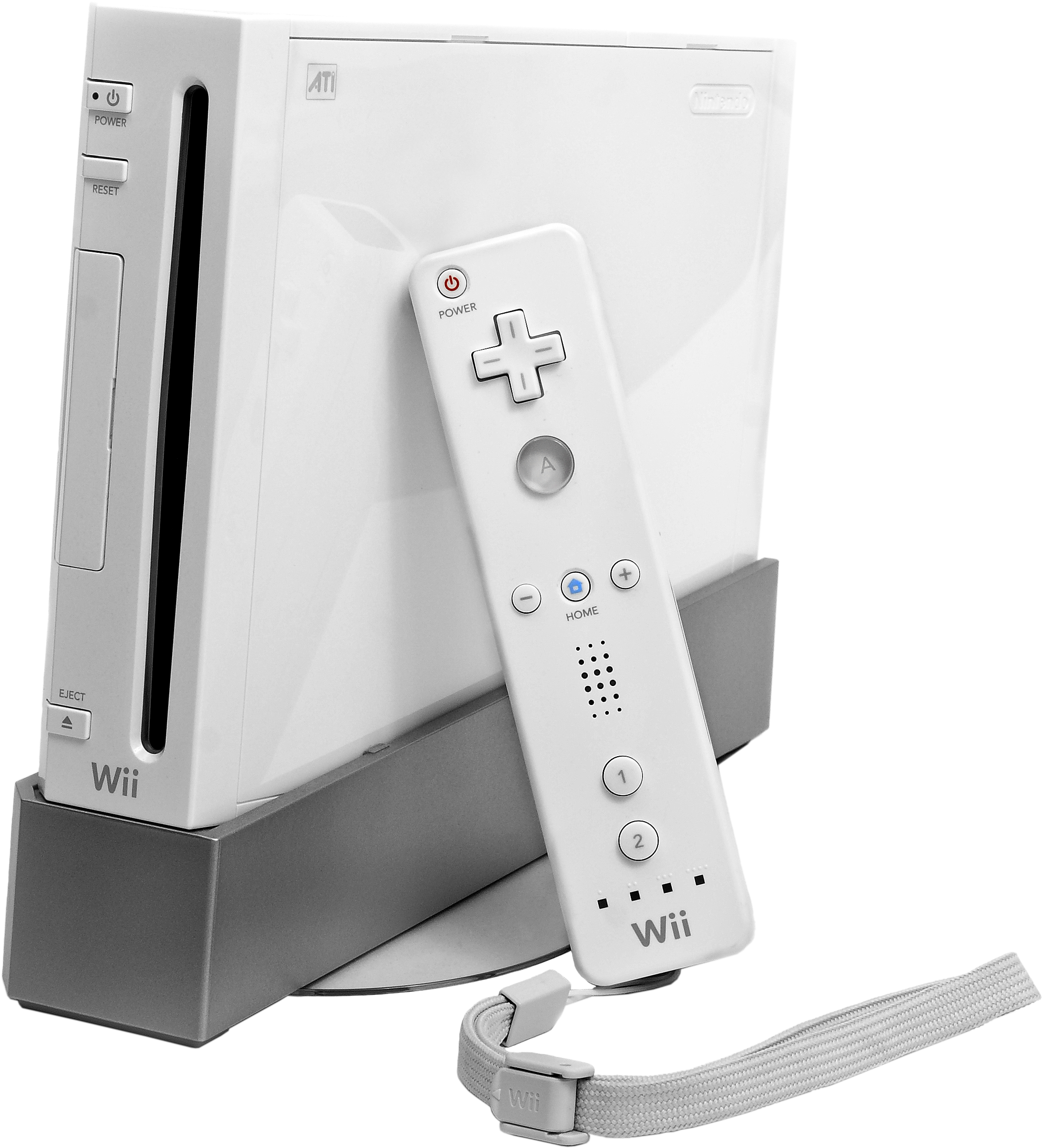 Nintendo Wii-konsoll og fjernkontroll Bakgrunner