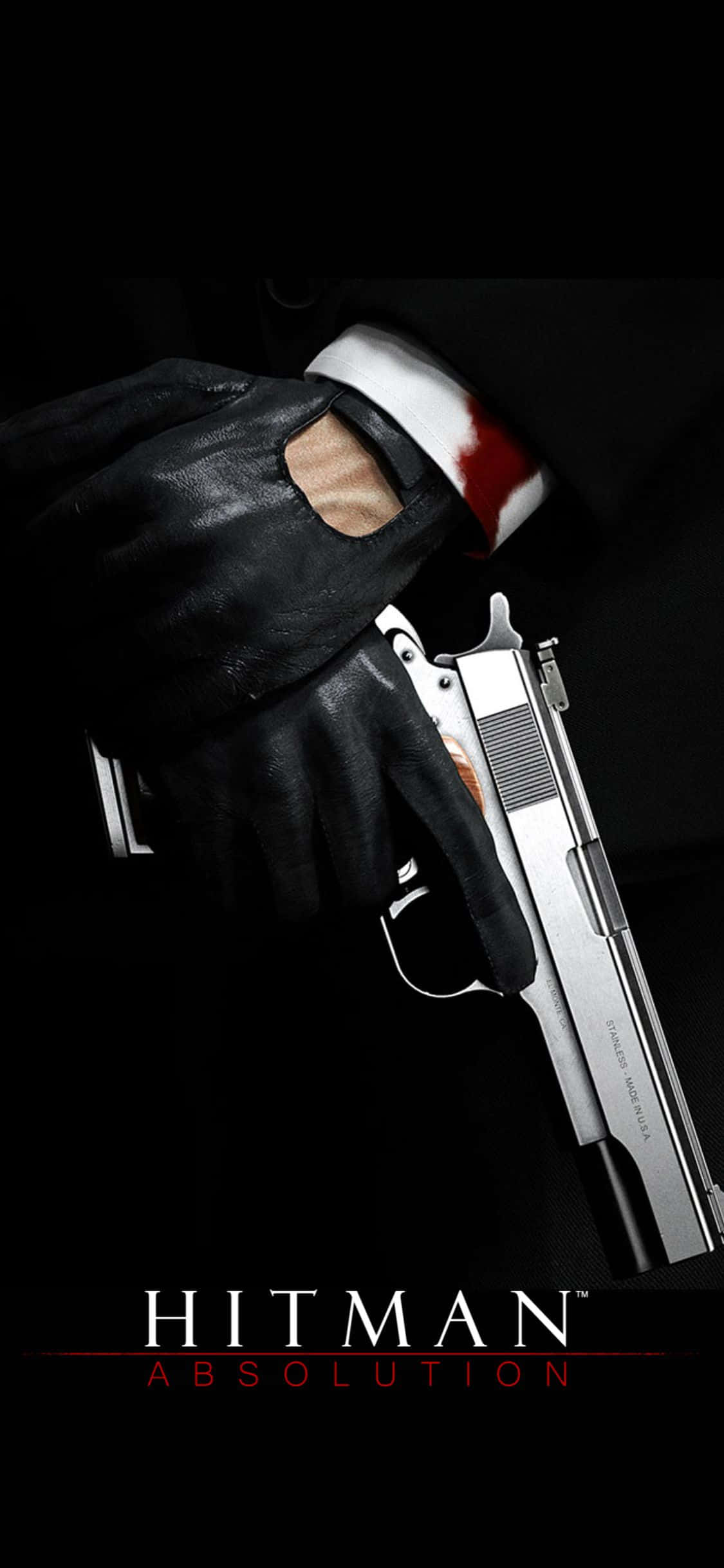 Nivå opp med Hitman Absolution på iPhone X Bakgrunner