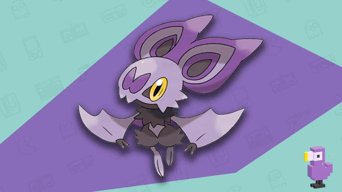 Noibat på lilla og turkis Bakgrunner