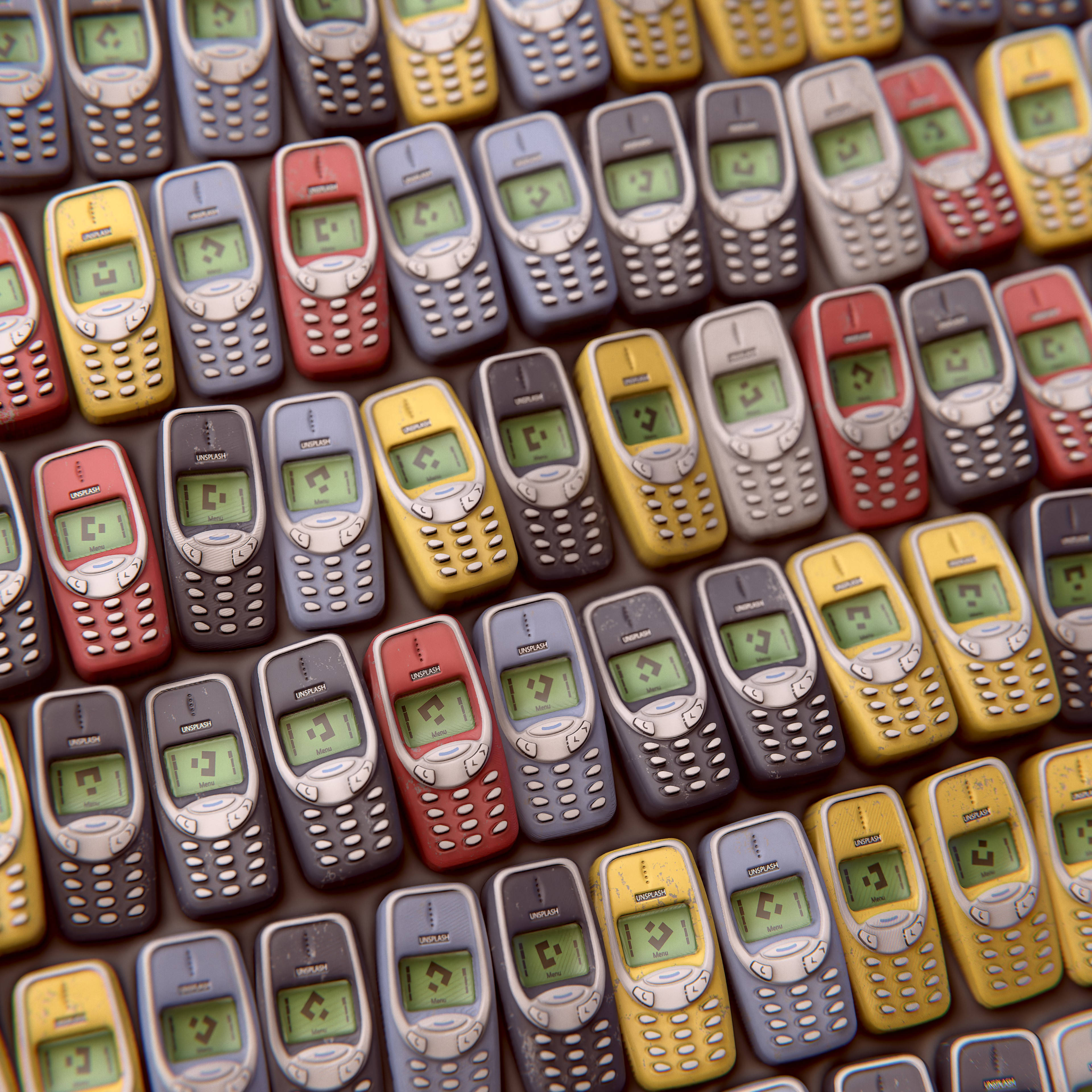 Nokia 3310 Tastaturtelefoner Bakgrunner