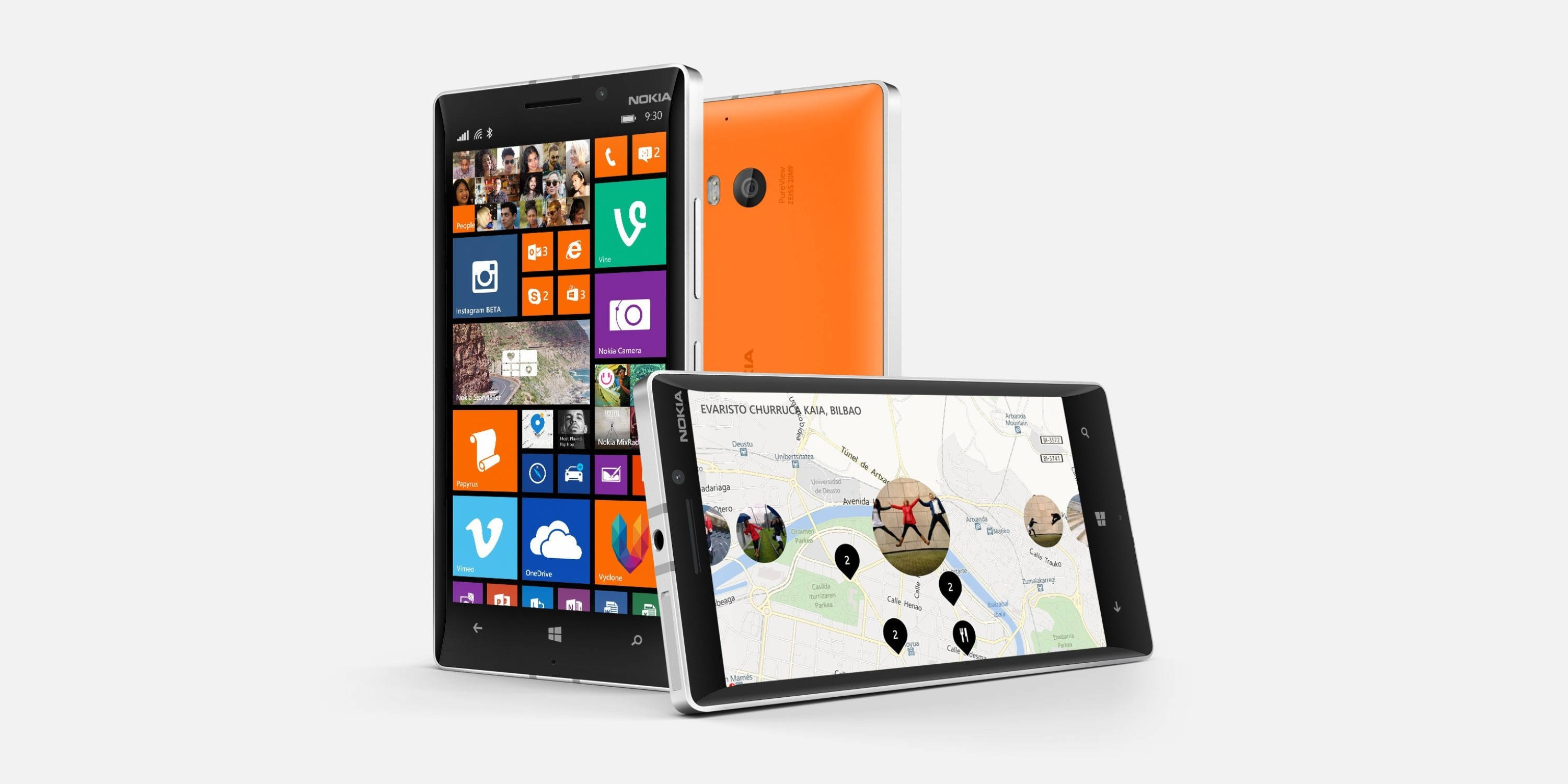 Nokia Lumia 930 Modell Bakgrunner