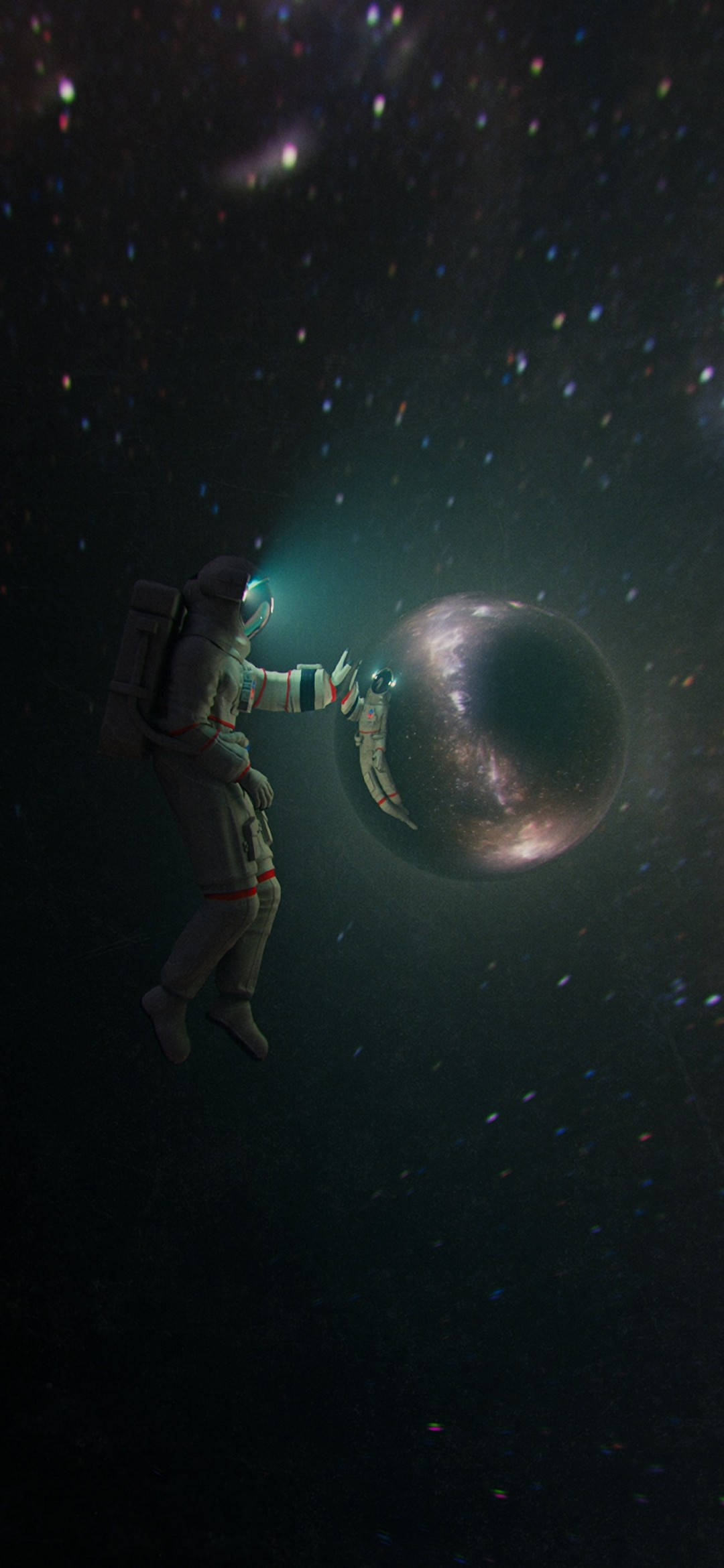 Note 10 Plus astronaut Bakgrunner