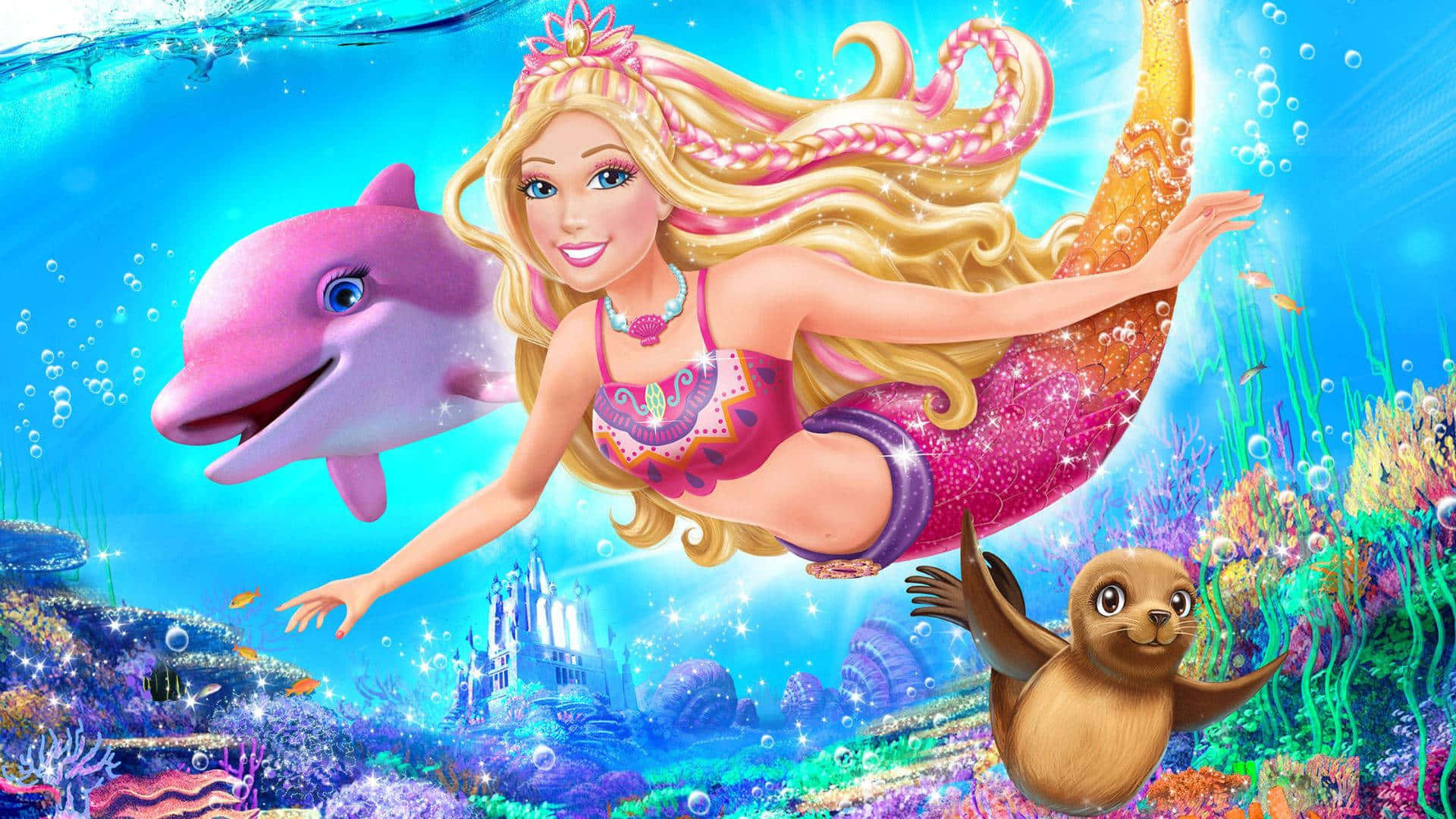 Nydelig plakat av Barbie i Barbie: En havfrues historie 2 Bakgrunner