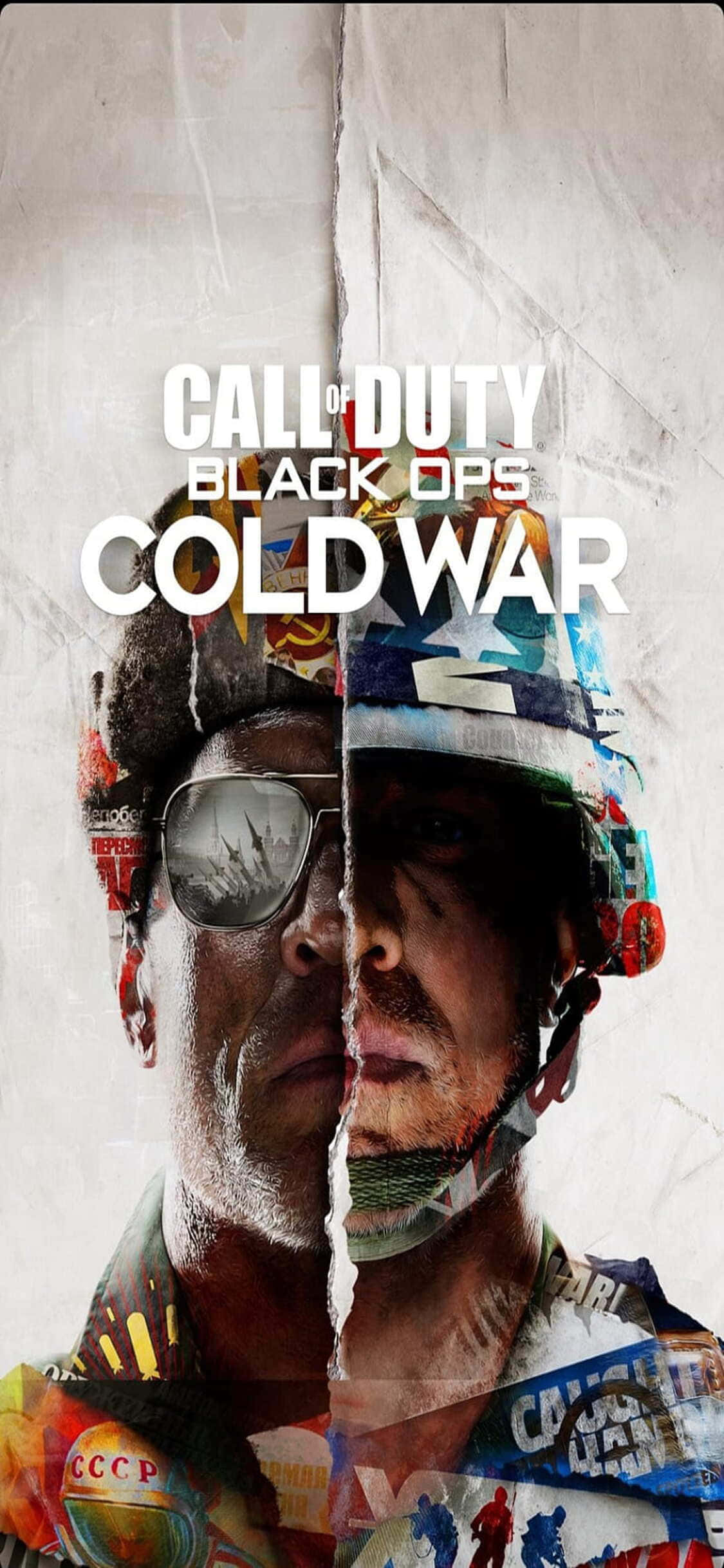 Nyt å spille Call of Duty Black Ops Cold War på din stilige iPhone XS Bakgrunner