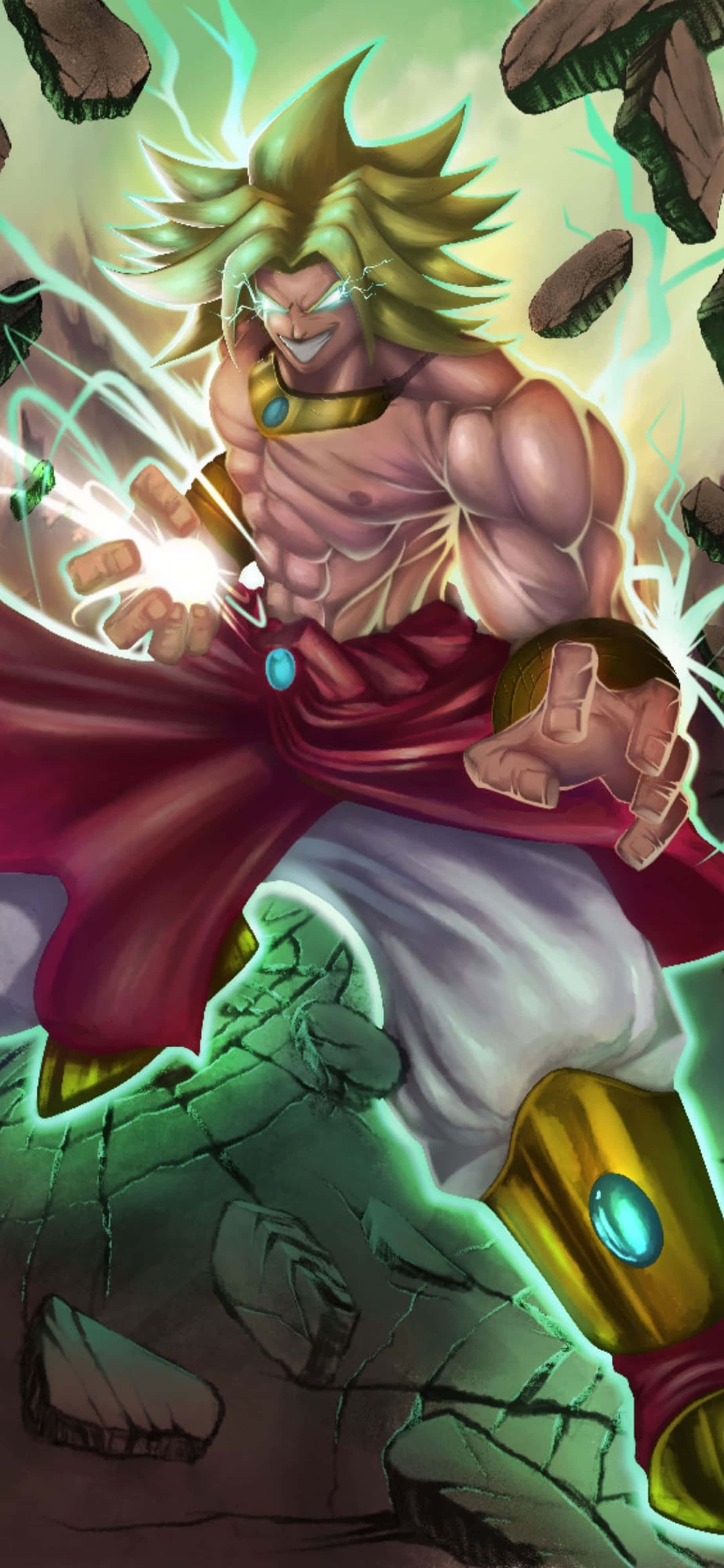Nyt alle de actionfylte eventyrene til Broly med denne 4K-bakgrunnen Bakgrunner