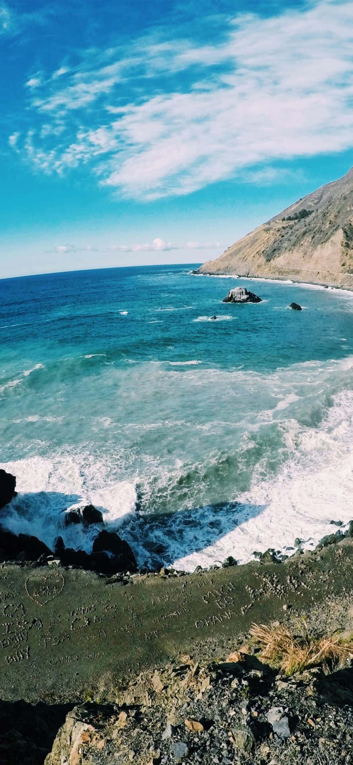 Nyt de fantastiske utsiktene i California med iPhone X Bakgrunner
