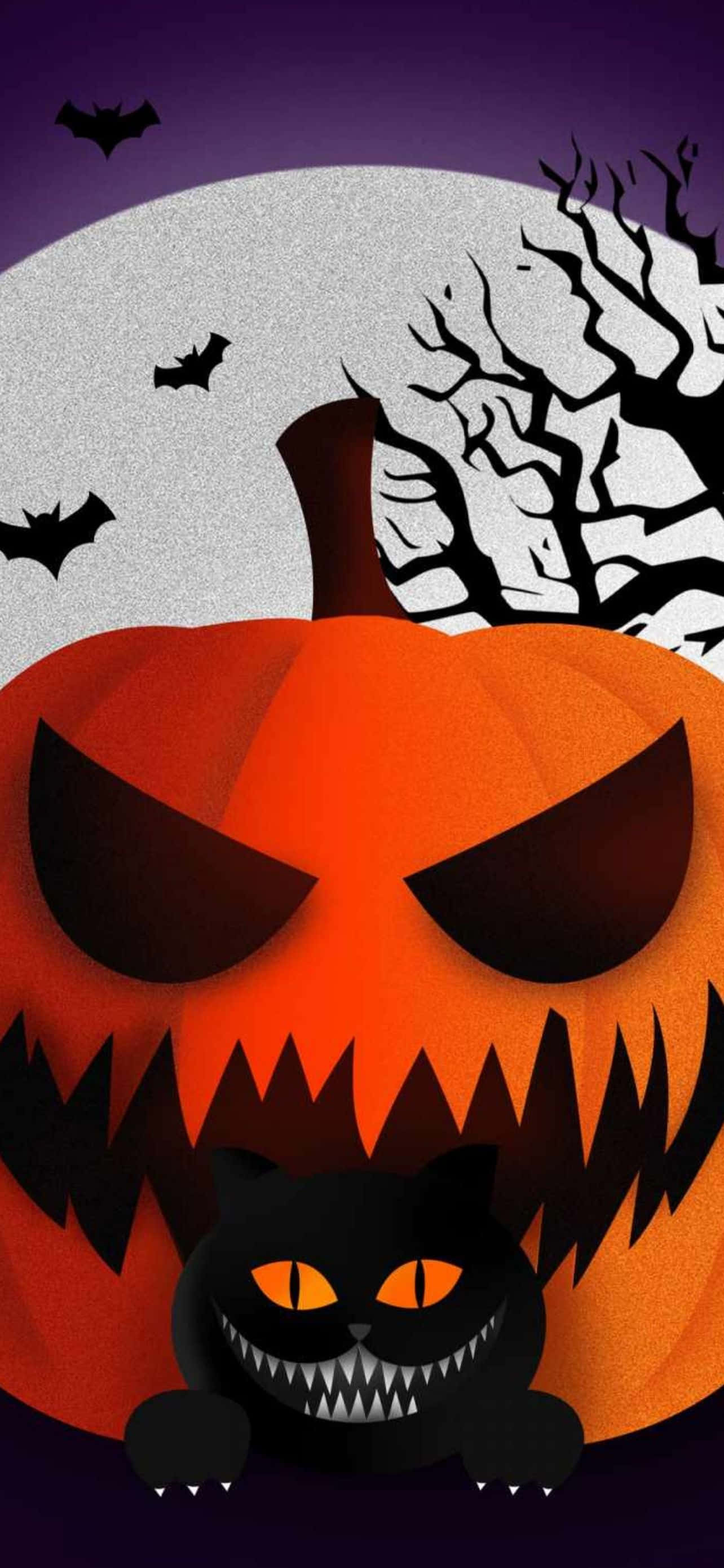 Nyt de skumle Halloween-underverkene med denne uhyggelige iPhone-bakgrunnen! Bakgrunner