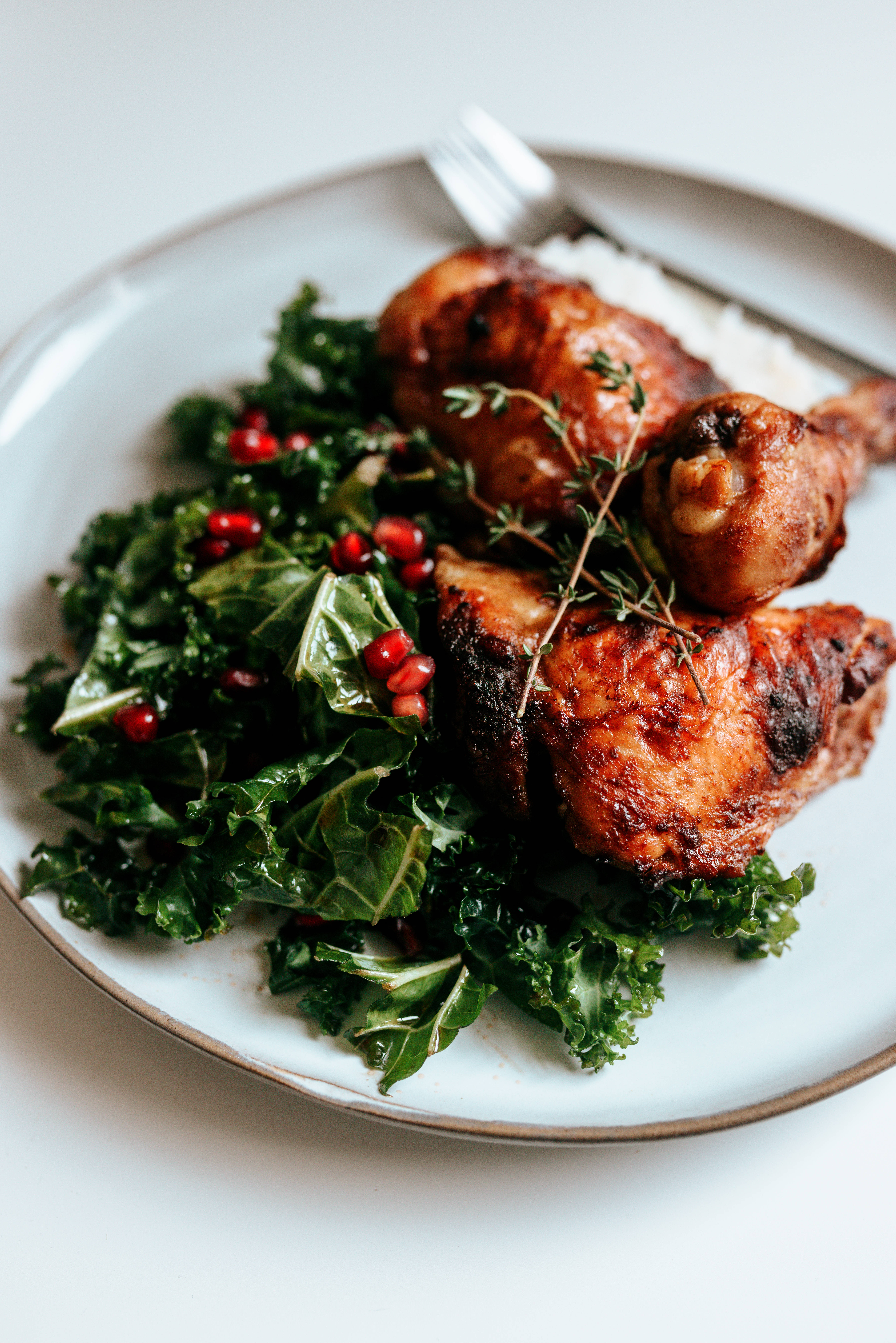 Nyt deilige Tandoori-kylling Bakgrunner