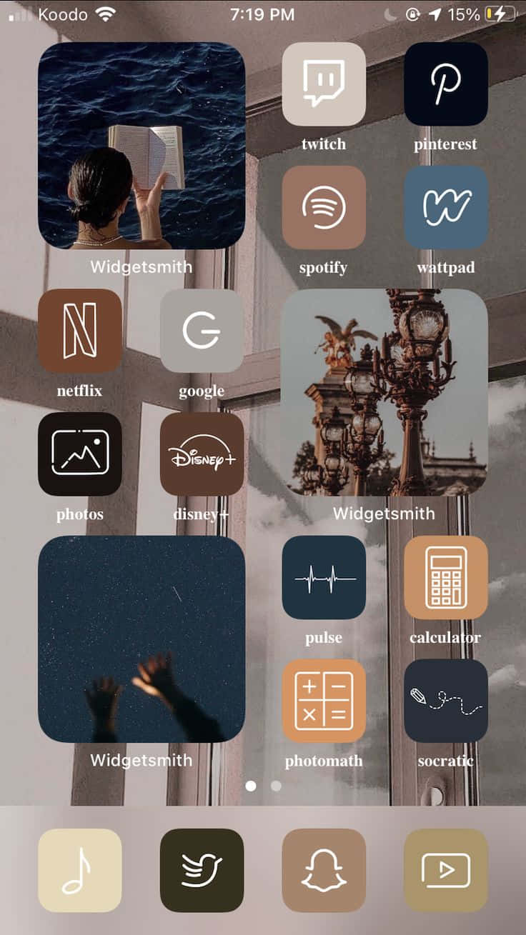 Nyt den vakre estetikken til iPhone Bakgrunner
