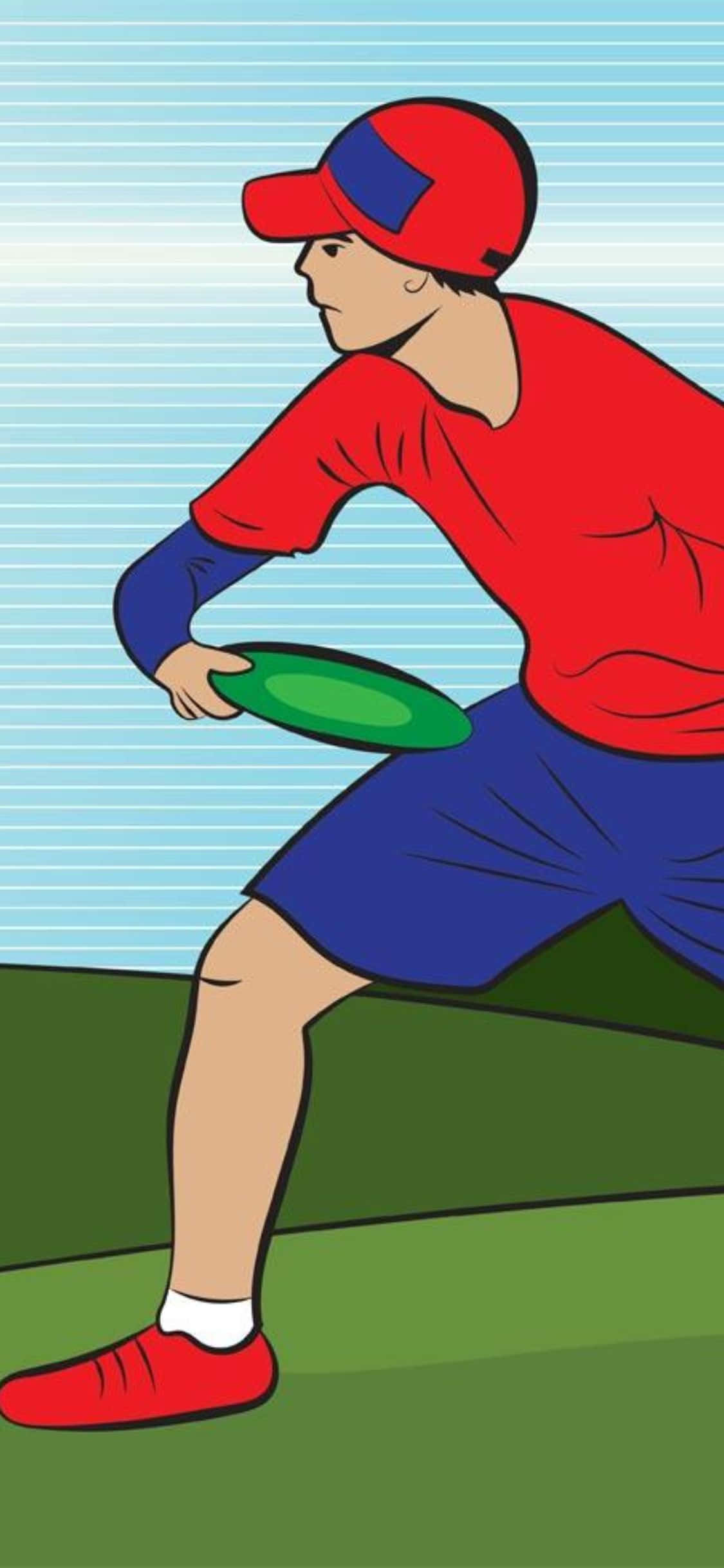 Nyt det perfekte kastet og fangsten med iPhone Xs Frisbeen! Bakgrunner