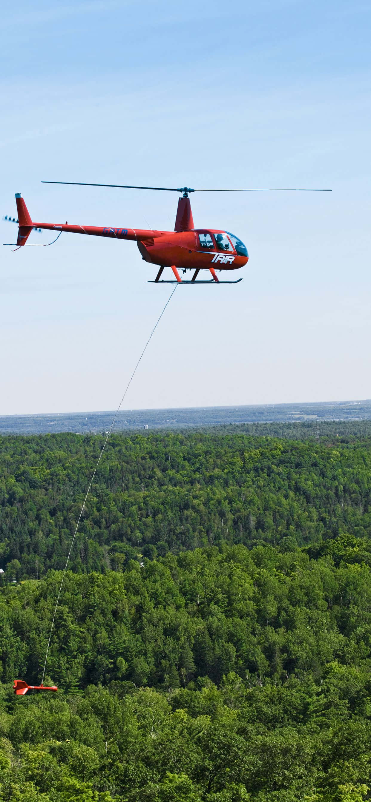 Nyt en episk utsikt over helikoptre med kraften til iPhone Xs Max Bakgrunner
