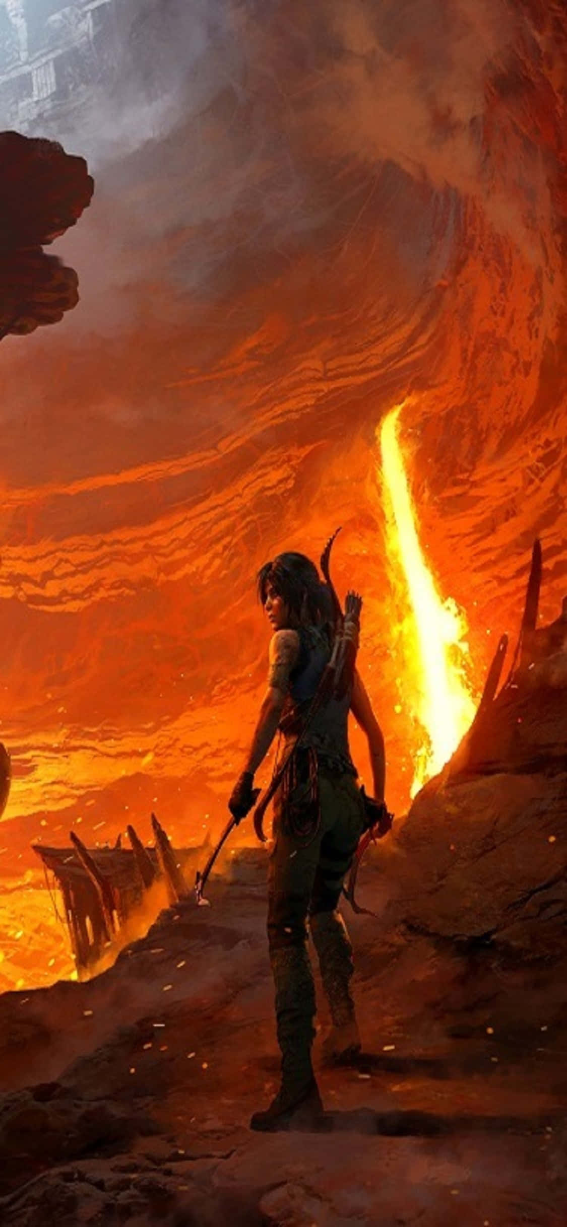 Nyt en fantastisk ny spillopplevelse med iPhone X Shadow of the Tomb Raider. Bakgrunner