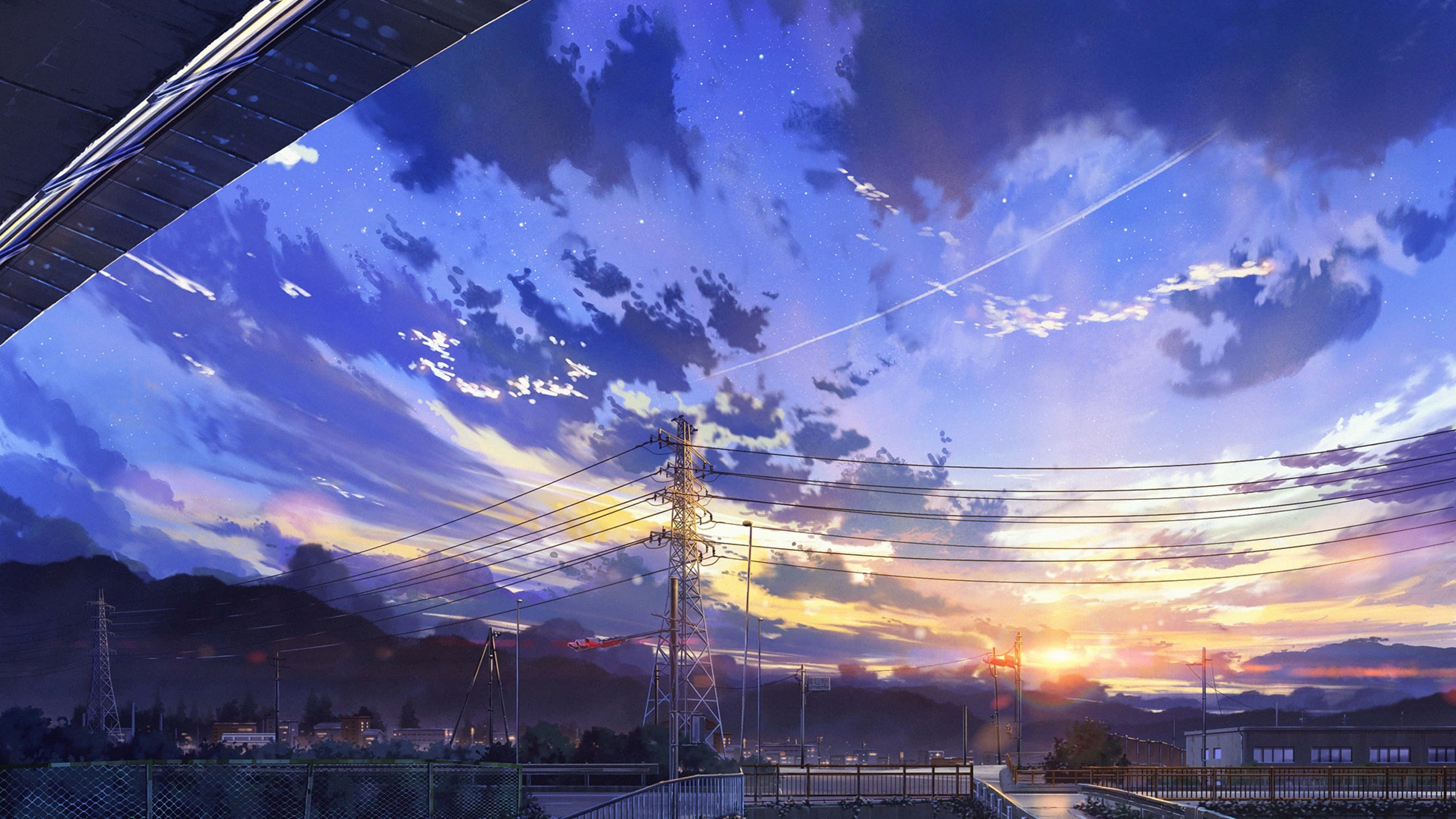 Nyt en fascinerende anime-opplevelse med 4K-bilder Bakgrunner