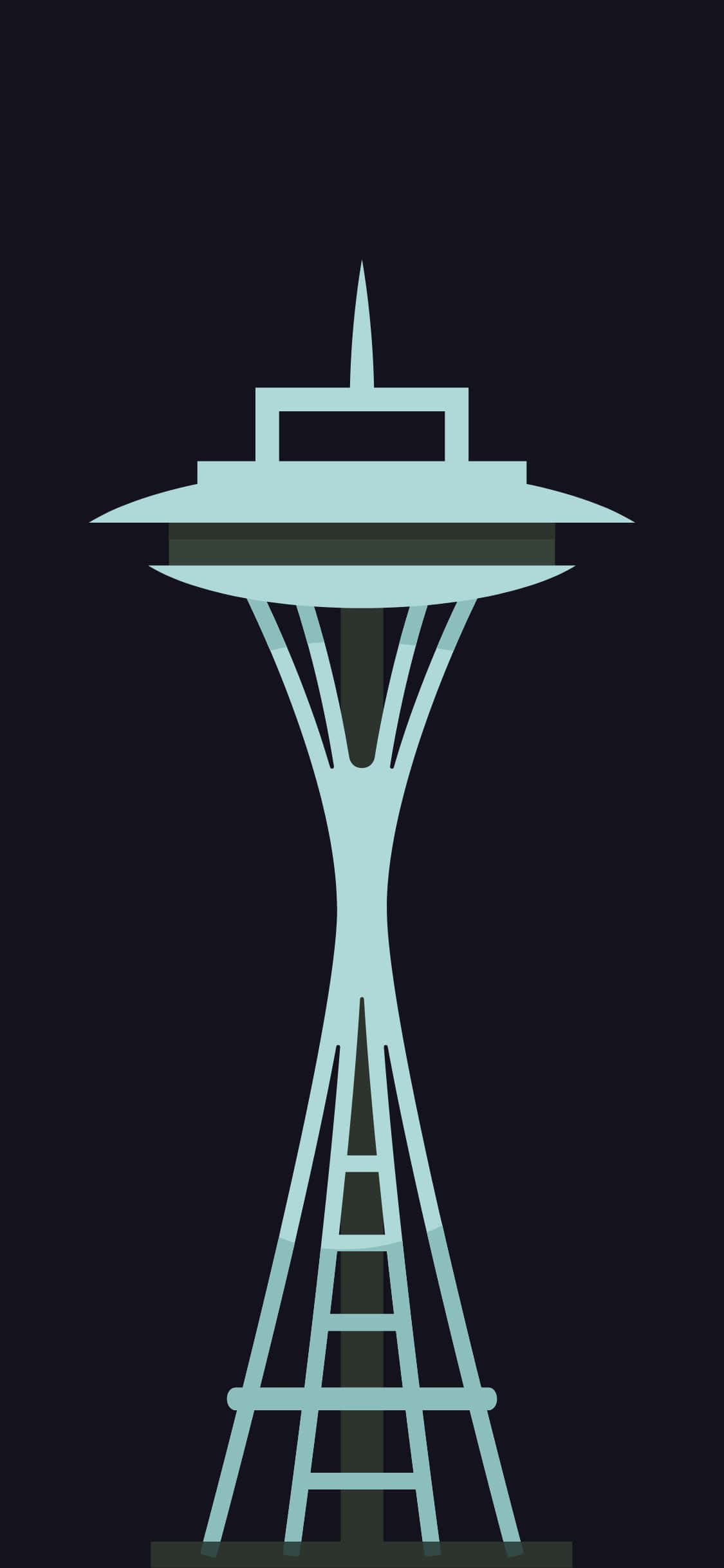 Nyt en klar dag i Seattle med iPhone X Bakgrunner