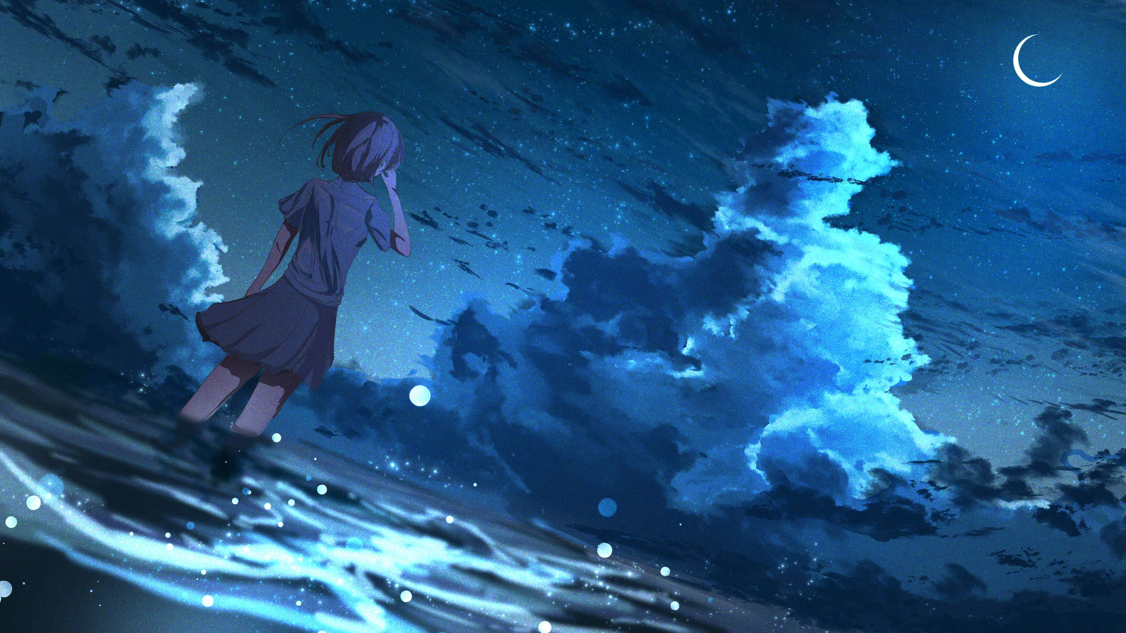 Nyt fantastiske animerte bilder med Anime 4K Bakgrunner