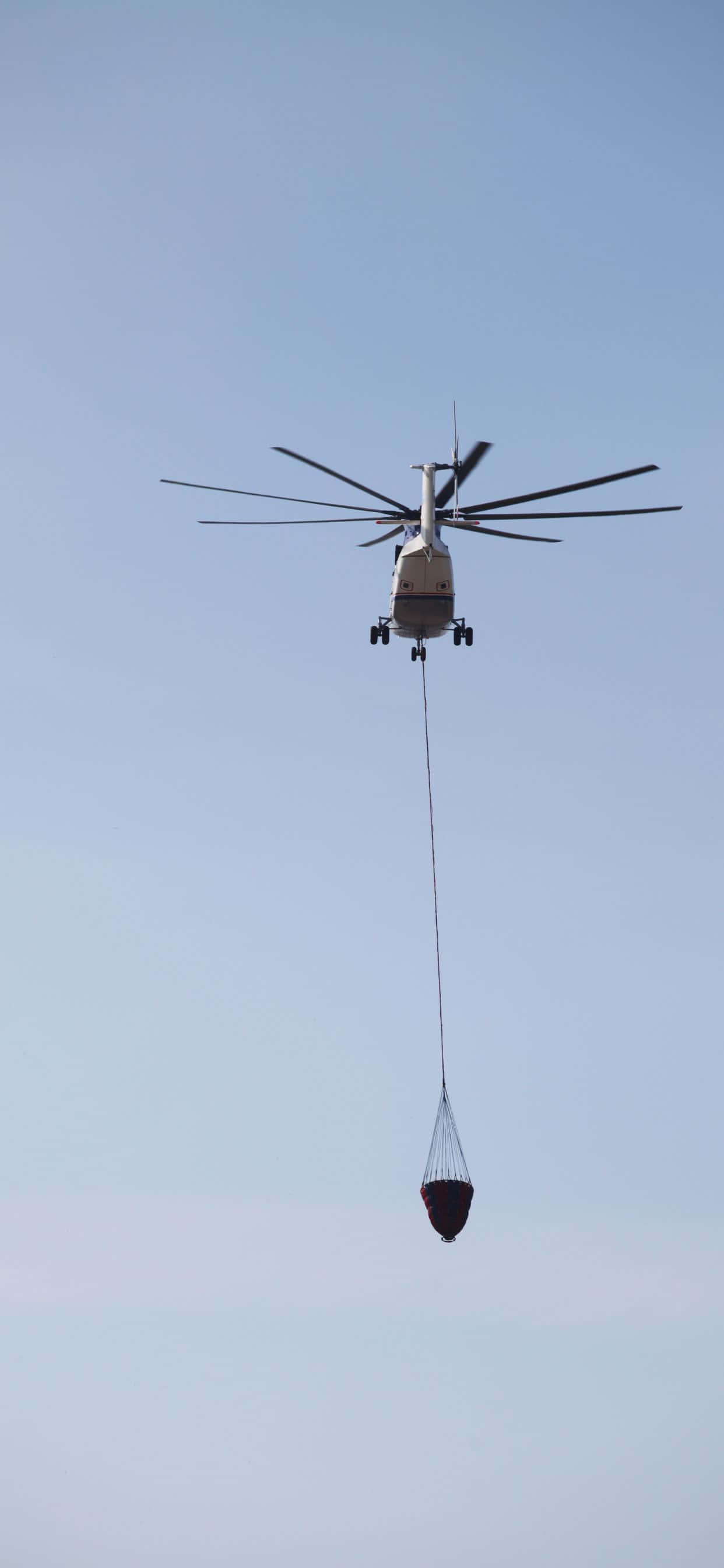 Nyt livets tur i himmelen med iPhone Xs Max Helikoptre Bakgrunner