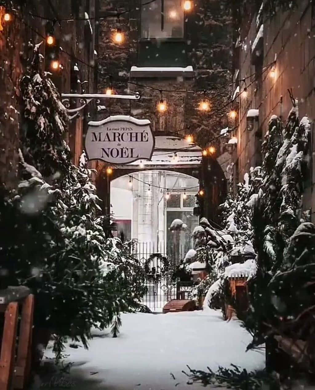 Nyt lydene av høytiden og bring glede inn i hjemmet ditt med en julestemning Bakgrunner