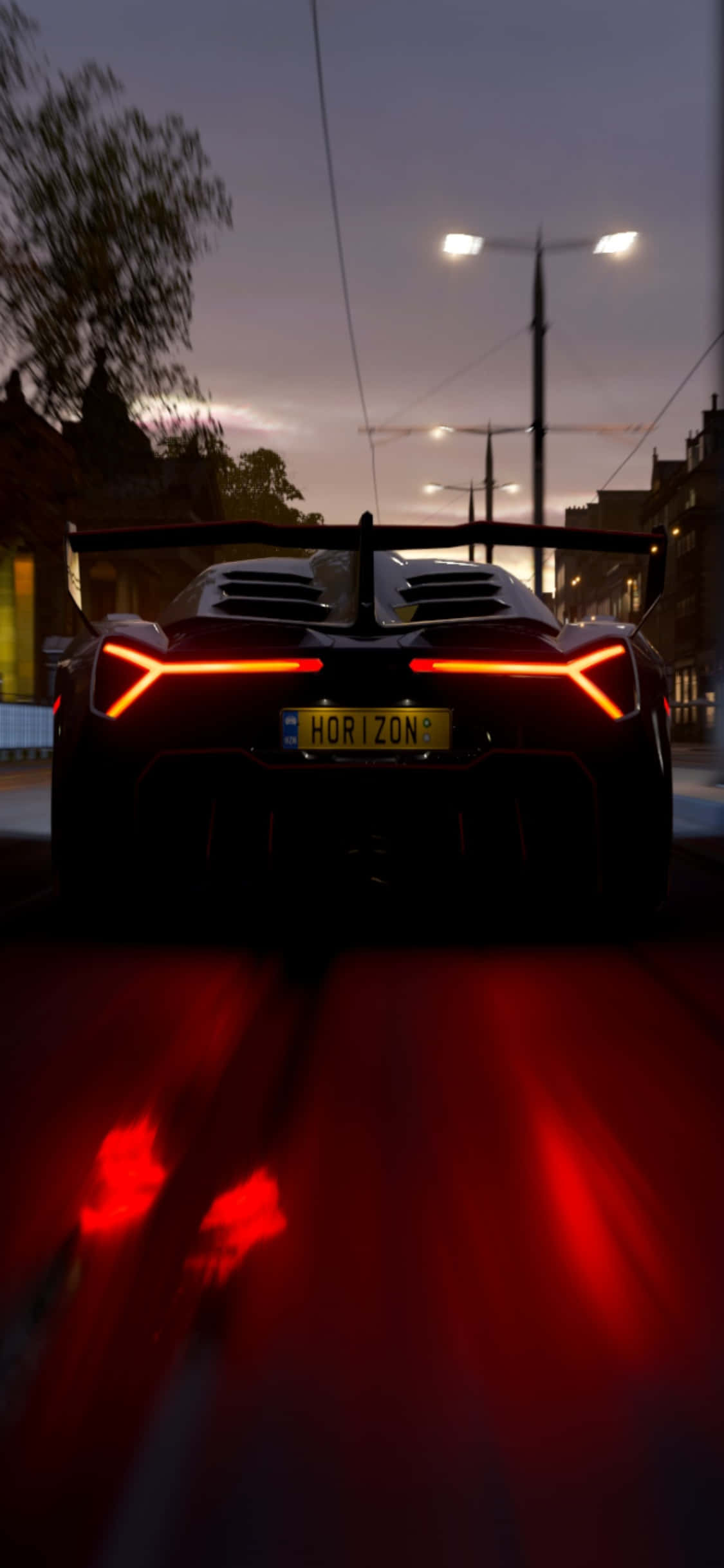 Nyt moroa og den ultimate racingopplevelsen i Forza Horizon 4 på din iPhone Xs Bakgrunner