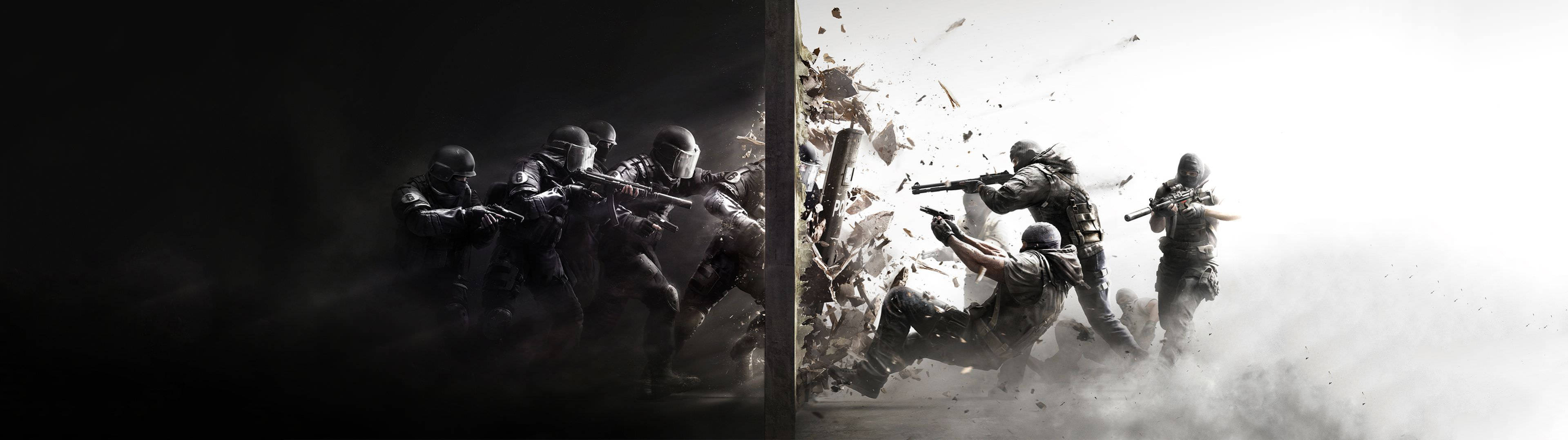 Nyt Rainbow Six Siege i imponerende detalj på to skjermer Bakgrunner