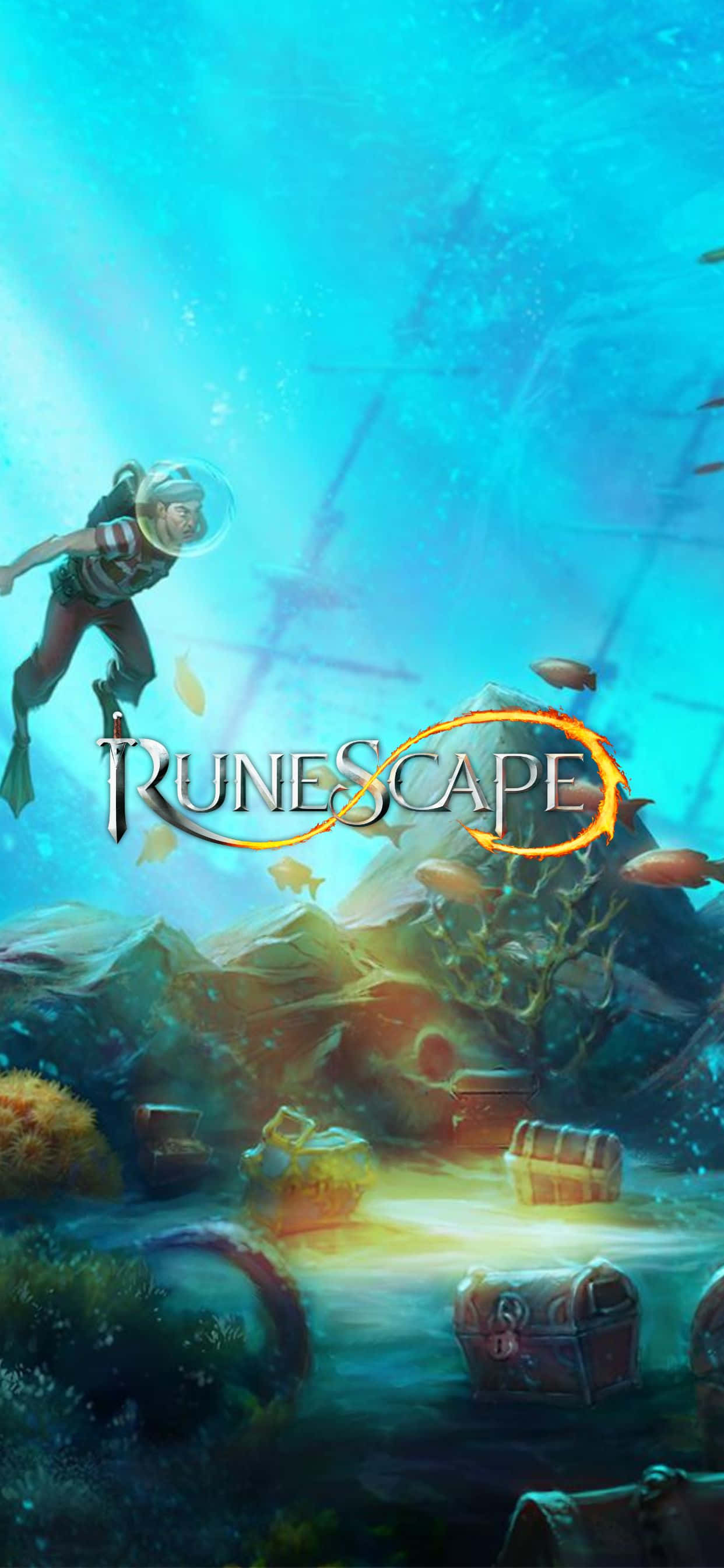 Nyt spillopplevelsen på din nye iPhone Xs Max med Runescape Bakgrunner