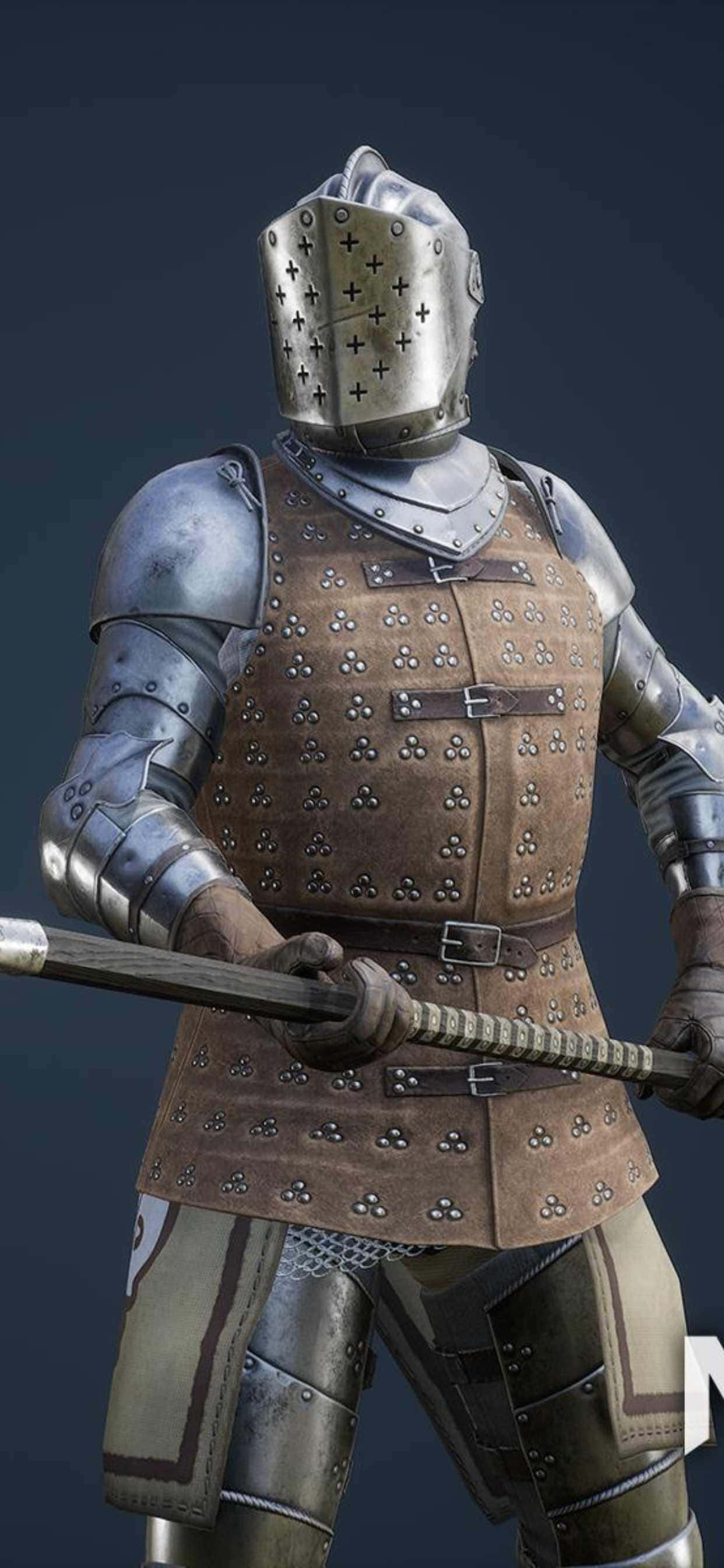 Nyt timevis med spill med en iPhone Xs Max og det nye spillet Mordhau Bakgrunner