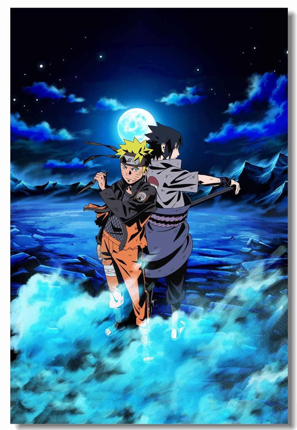 Omfavn ninjaens vei med denne fantastiske Naruto-telefonbakgrunnen Bakgrunner