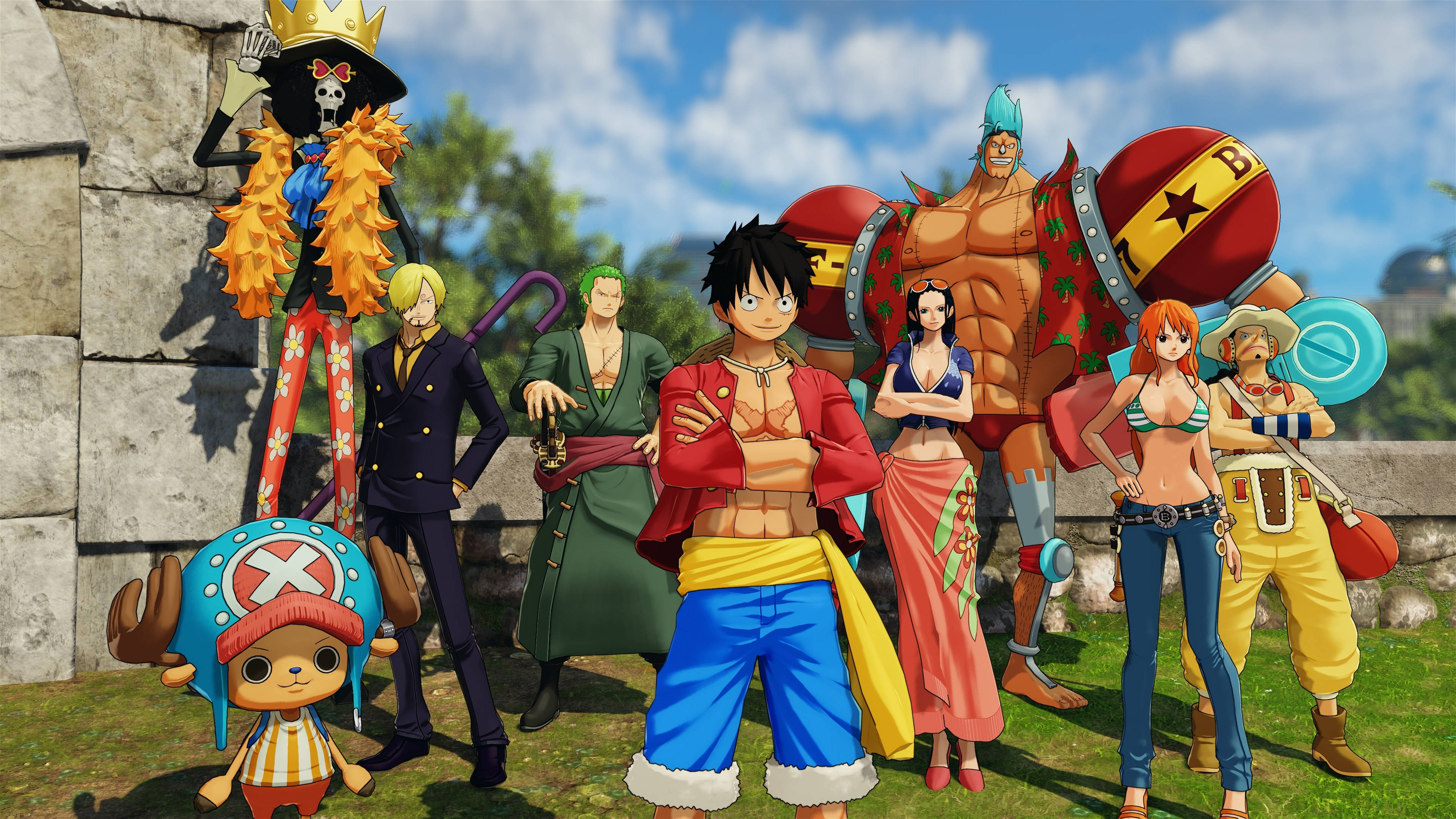 One Piece 4K Anime Grafikk Bakgrunner