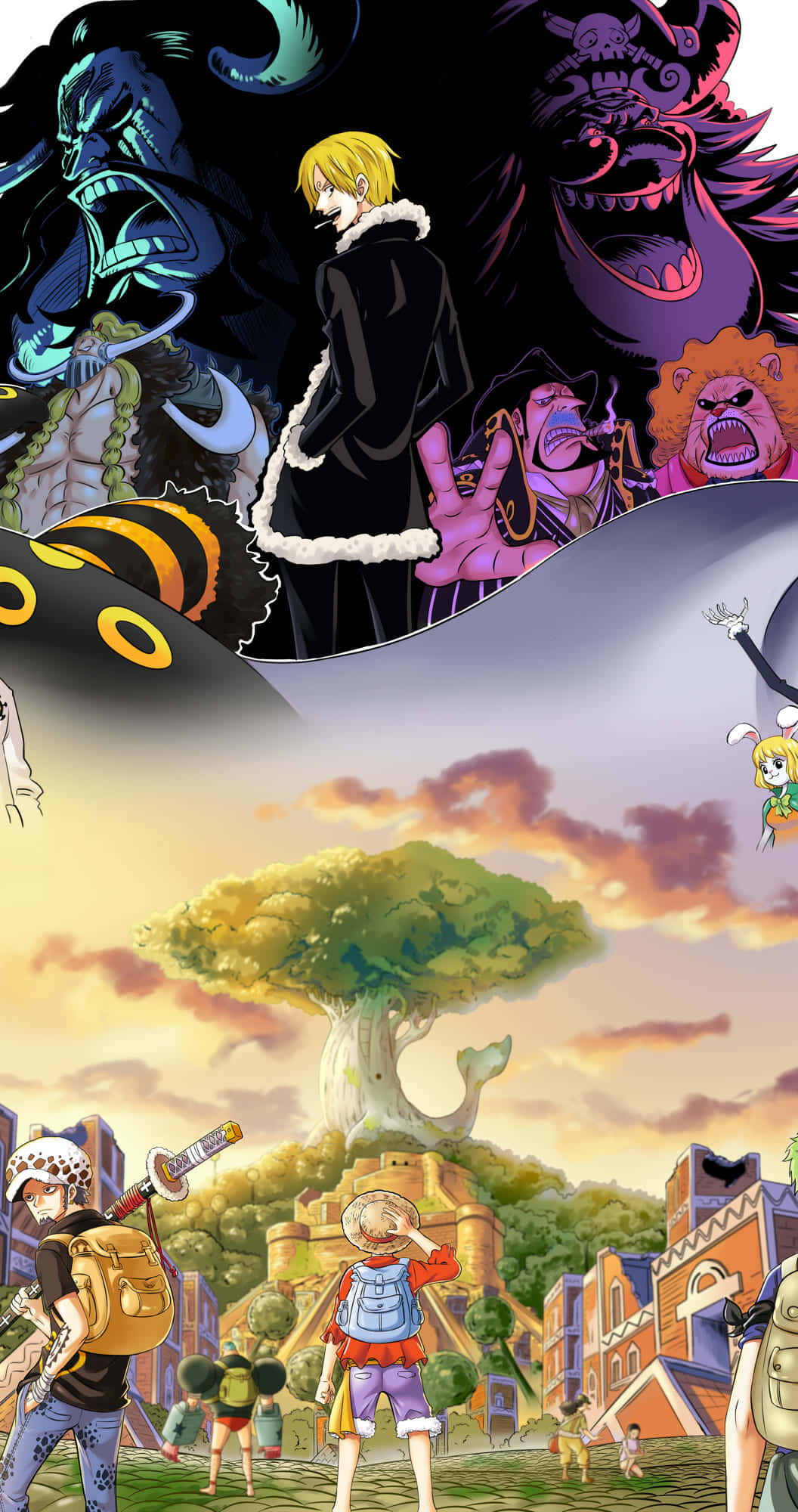 One Piece Fanart-bilde Bakgrunner